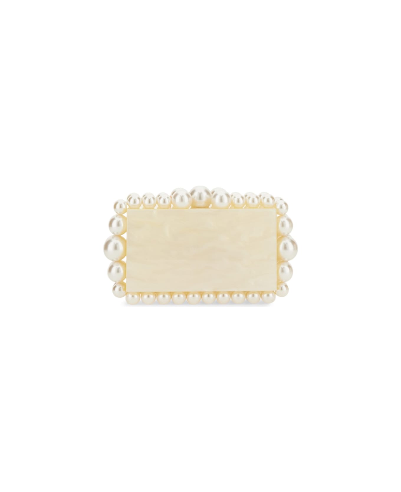 Cult Gaia Eos Clutch - IVORY