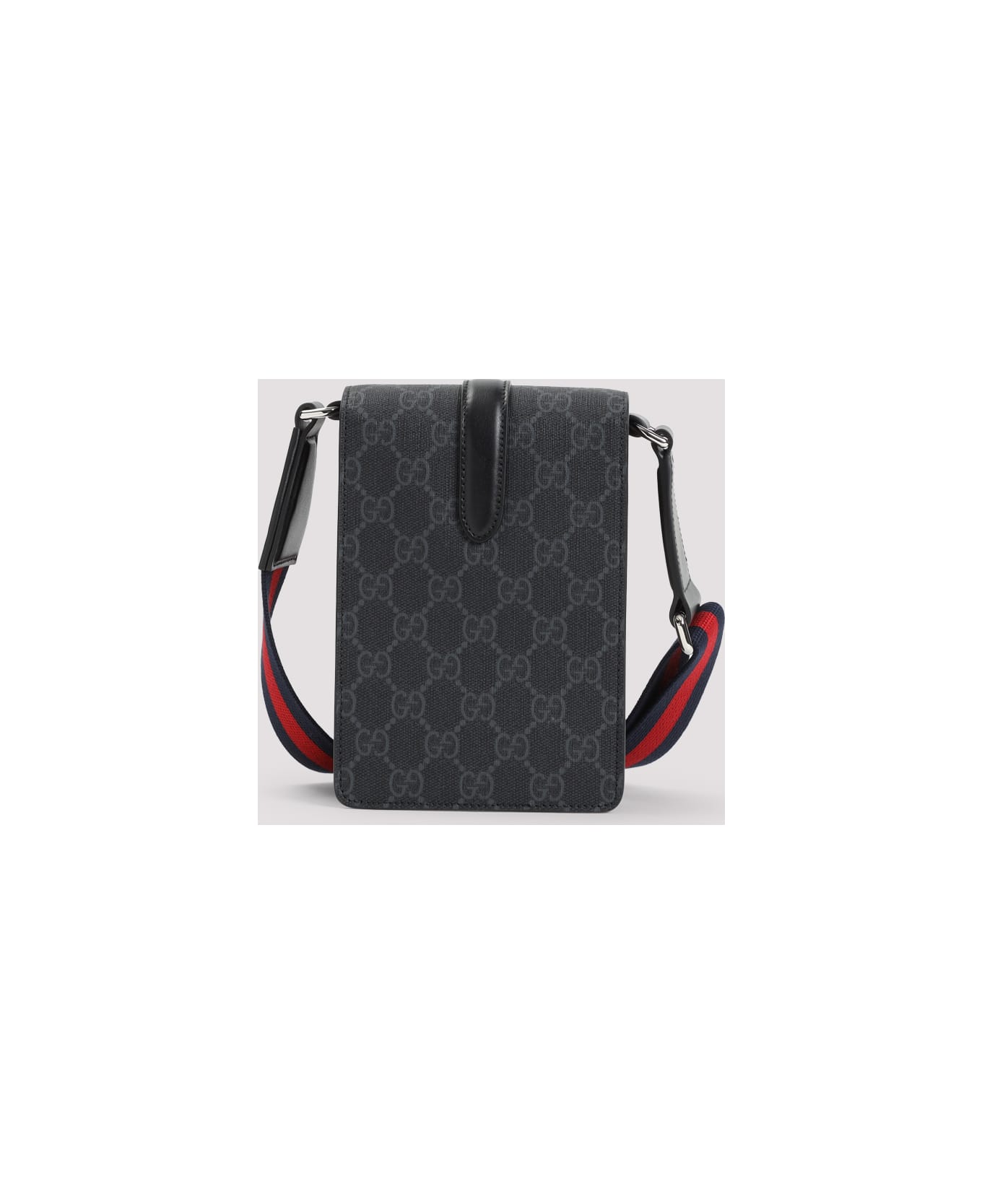 Gucci Logoed Shoulder Bag - Black/blk/brb/blk