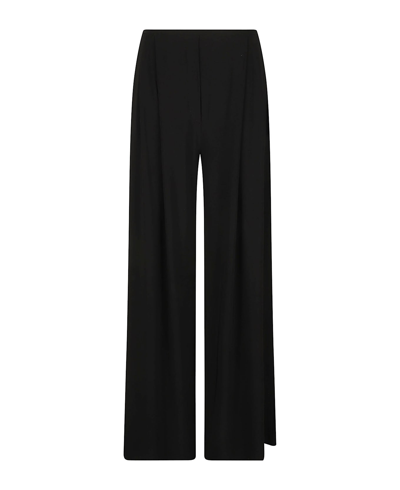 Norma Kamali Trousers Black - Black
