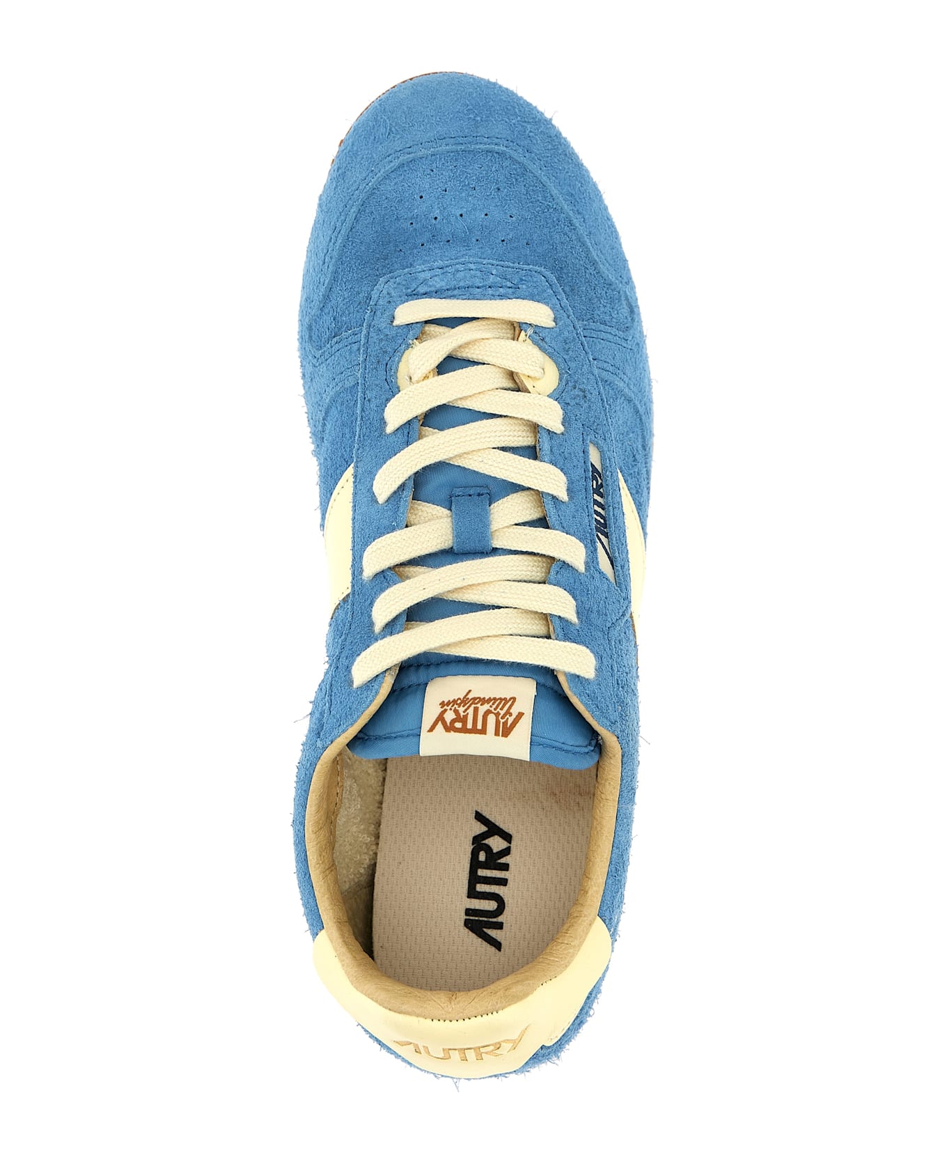 Autry Windspin Leather Sneakers - Blue