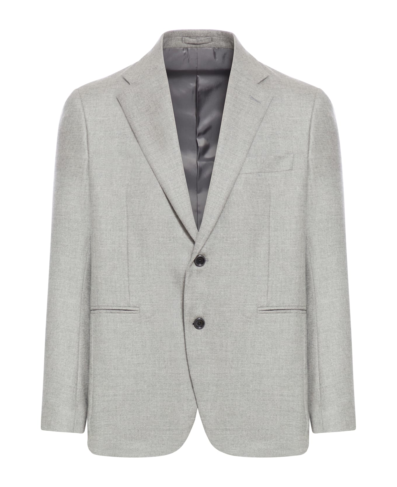 Lardini Cashmere Wool Blazer - Grey