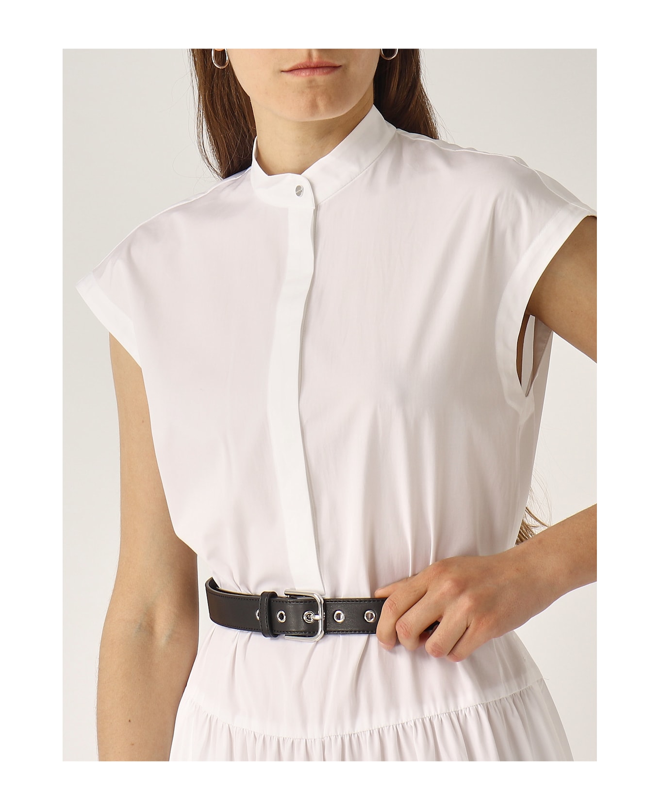 Max Mara Studio Bairo Dress - BIANCO