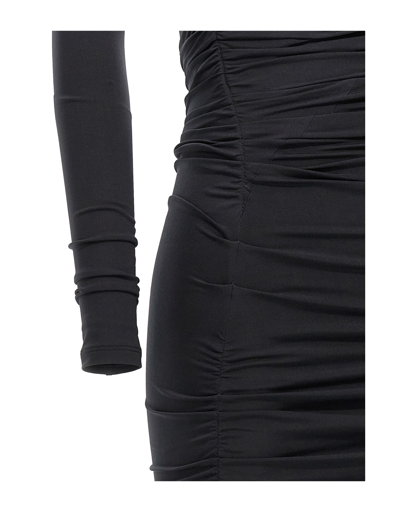 Balenciaga Twisted Dress - Black