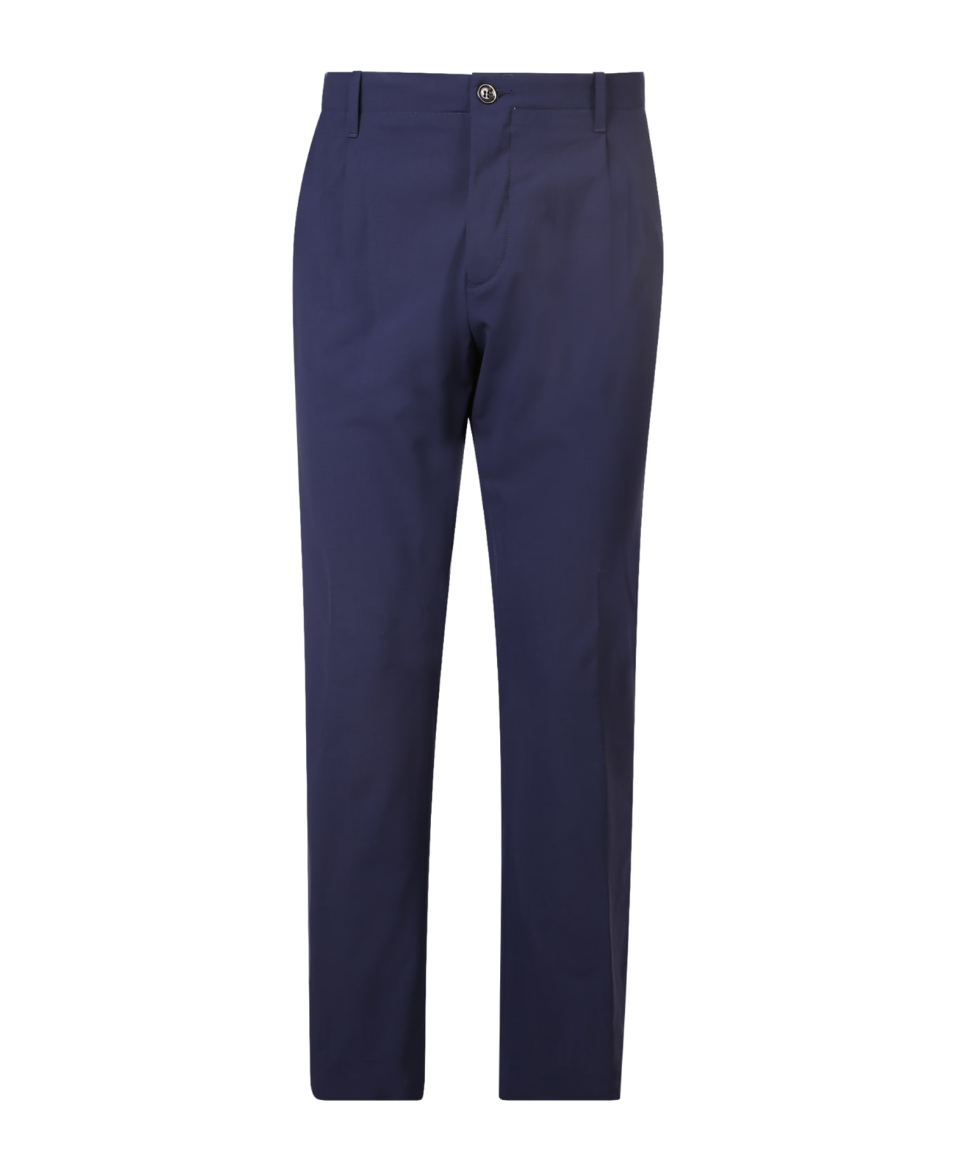 Nine in the Morning Straight Trousers - Blue