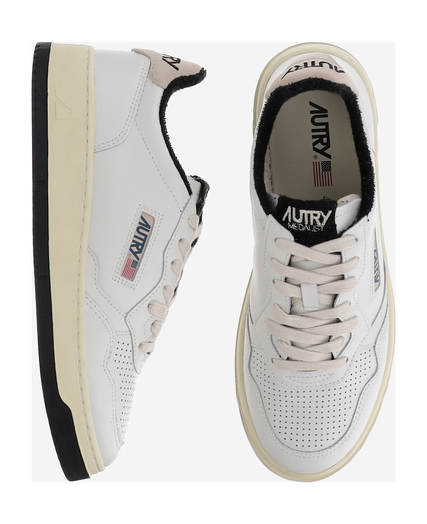 Autry Low Medalist Sneakers - White