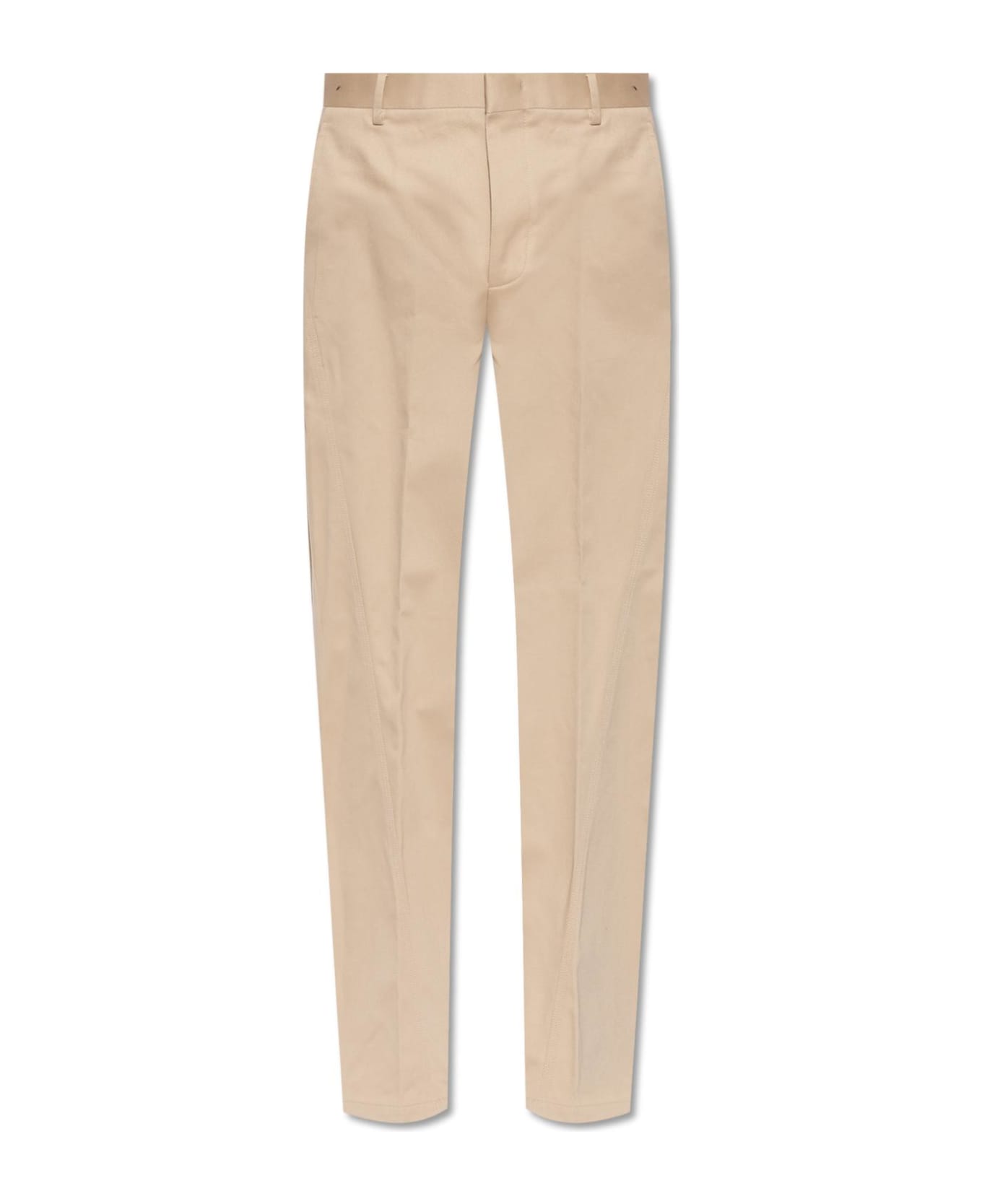 Lanvin Straight Concealed Trousers - Beige ボトムス