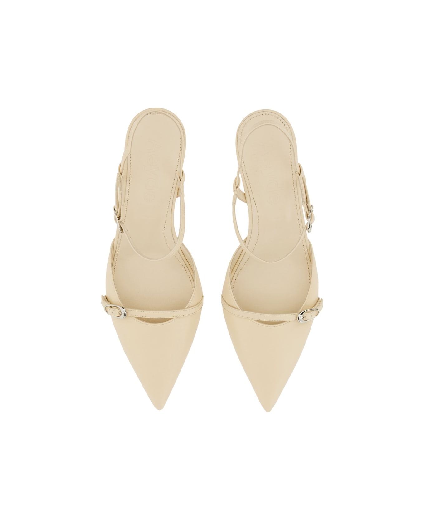 aeyde Pump "melia" - WHITE