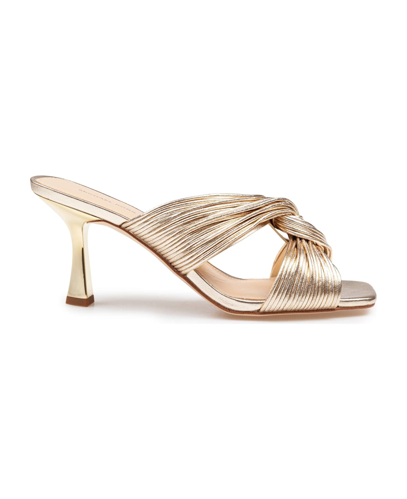 Michael Kors Alessia Mule Sandal Sandal - Pale Gold