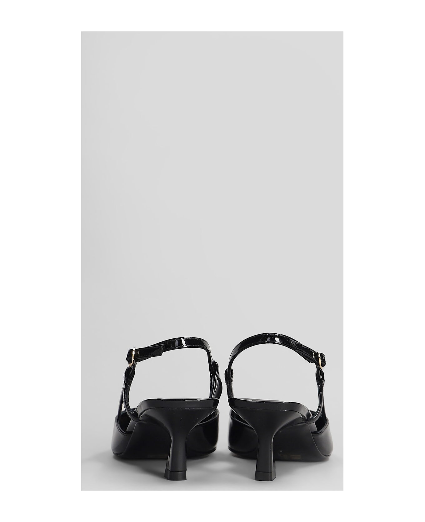 Stuart Weitzman Vinnie 50 Pumps In Black Patent Leather - black