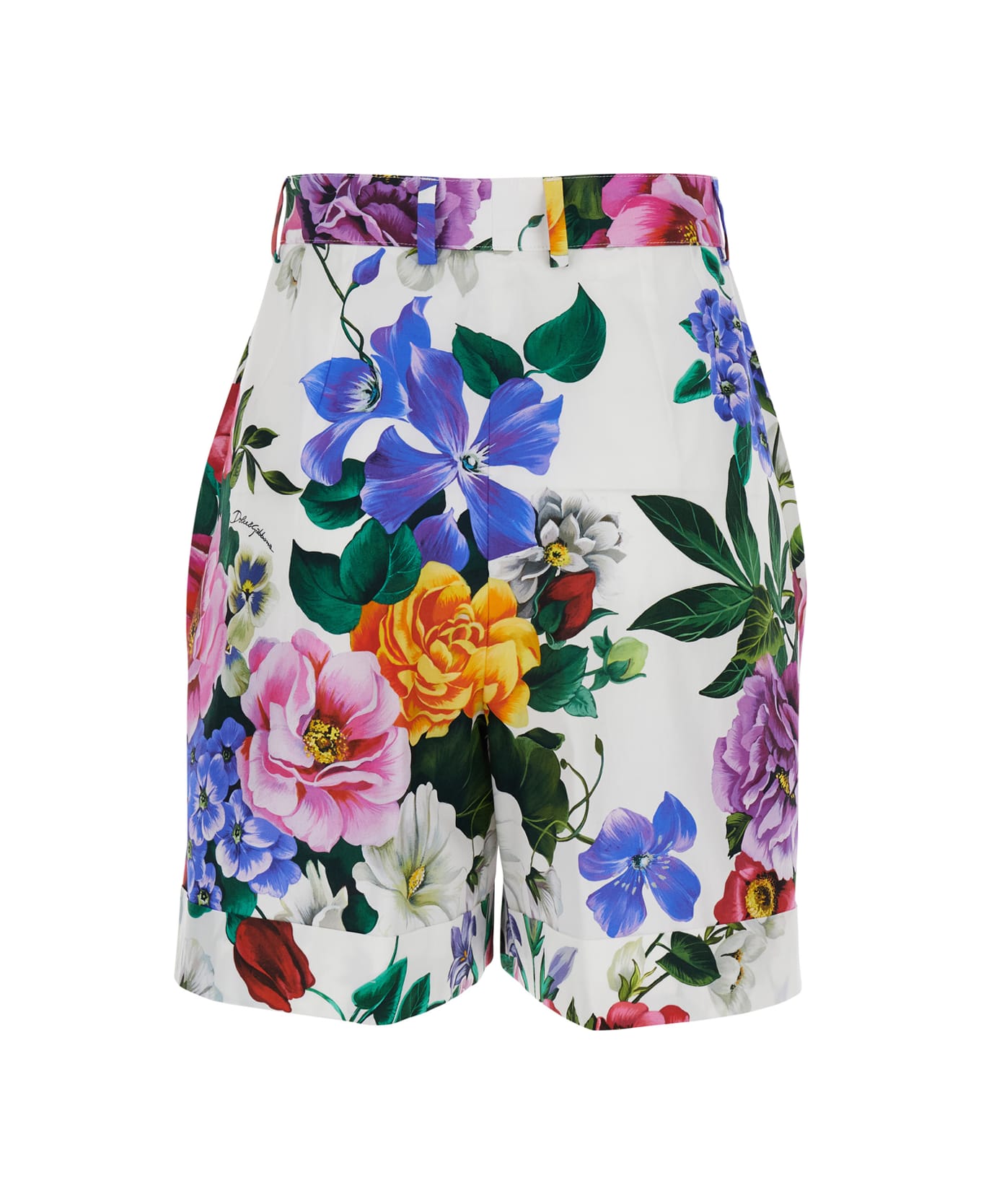 Dolce & Gabbana Multicolor Cotton Shorts - Multicolor