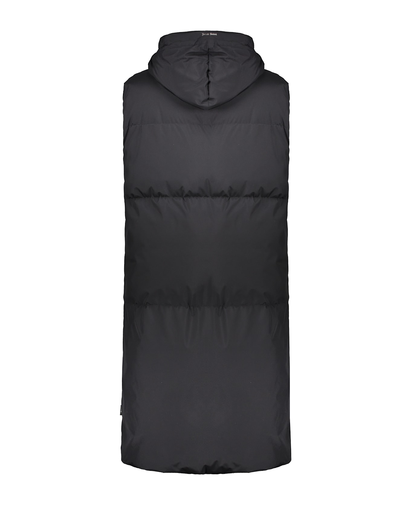 Herno Full Zip Down Vest - black