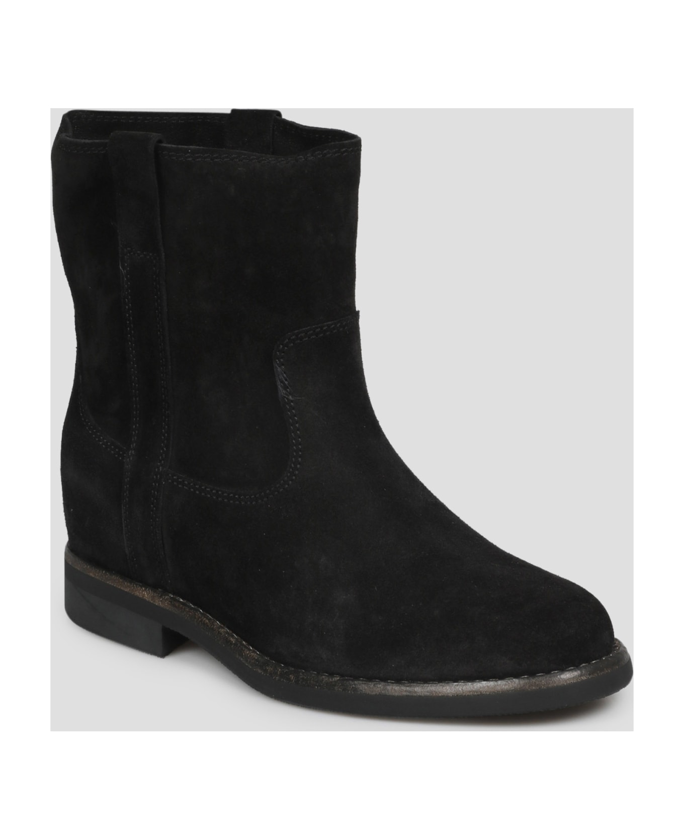 Isabel Marant Suede Ankle Boots - Nero