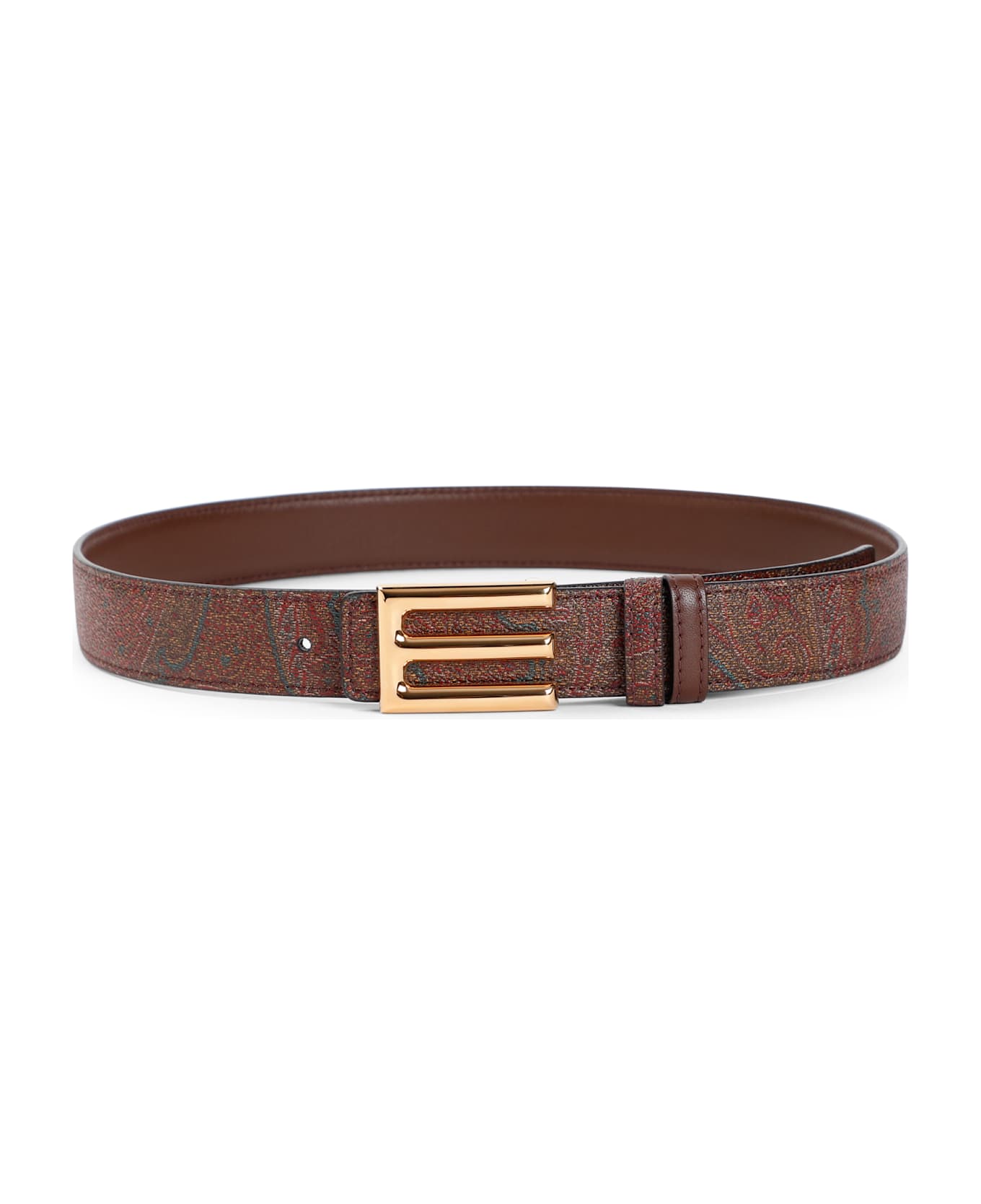 Etro Logo Belt - Marrone