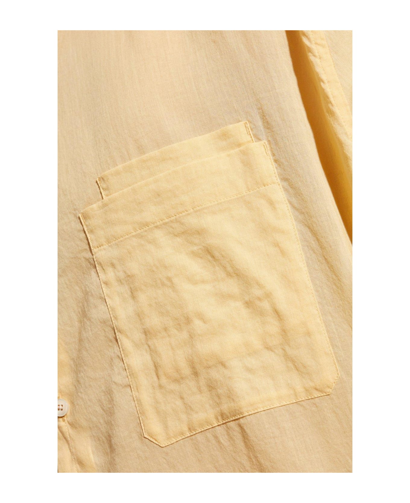 Lemaire Short-sleeved Shirt - Ice Apricot