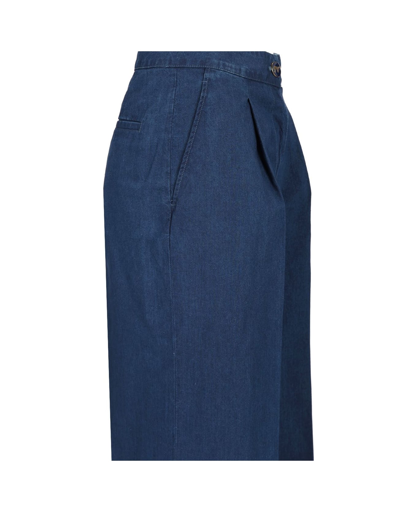 Valentino Garavani Medium Blue Denim Jeans - Medium Blue Denim