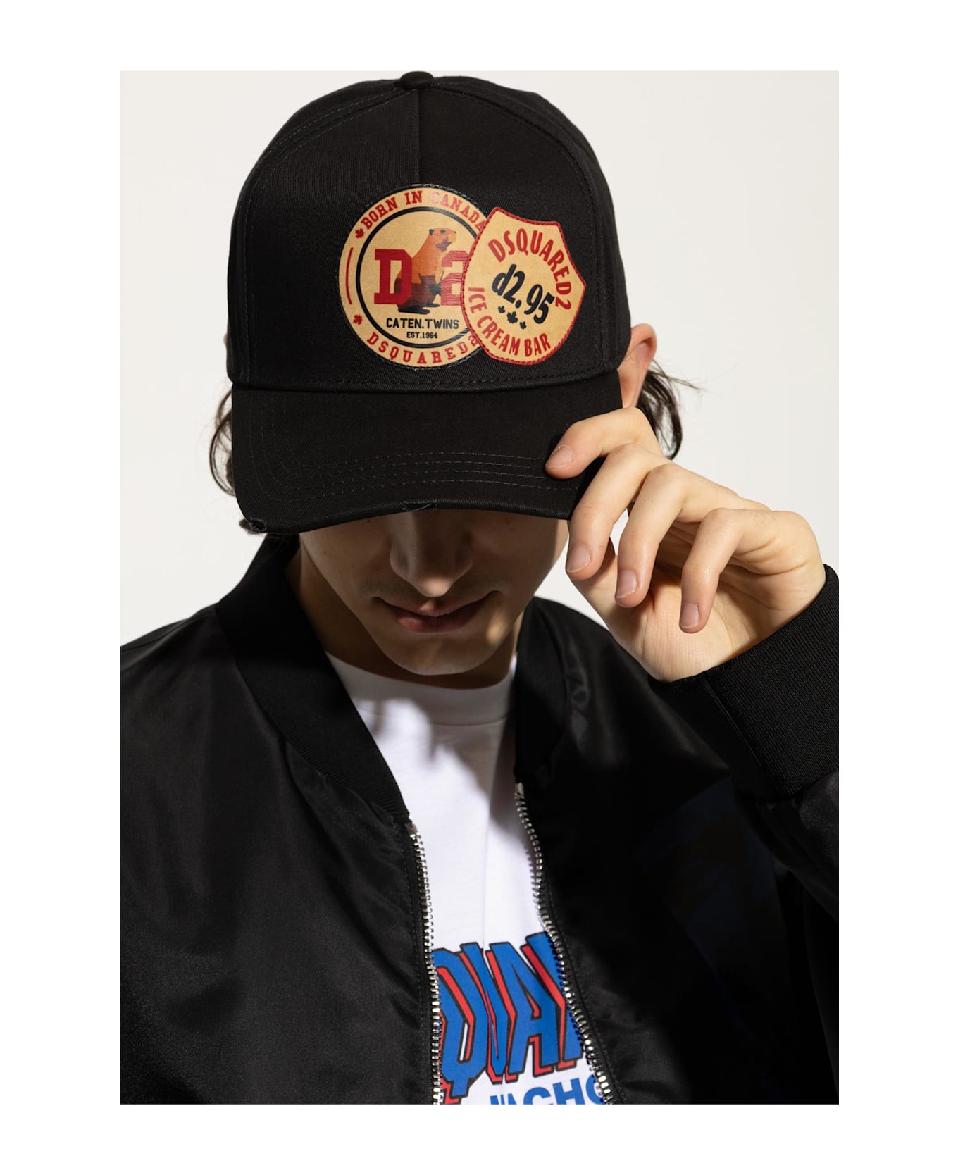 Dsquared2 Baseball Cap - BLACK