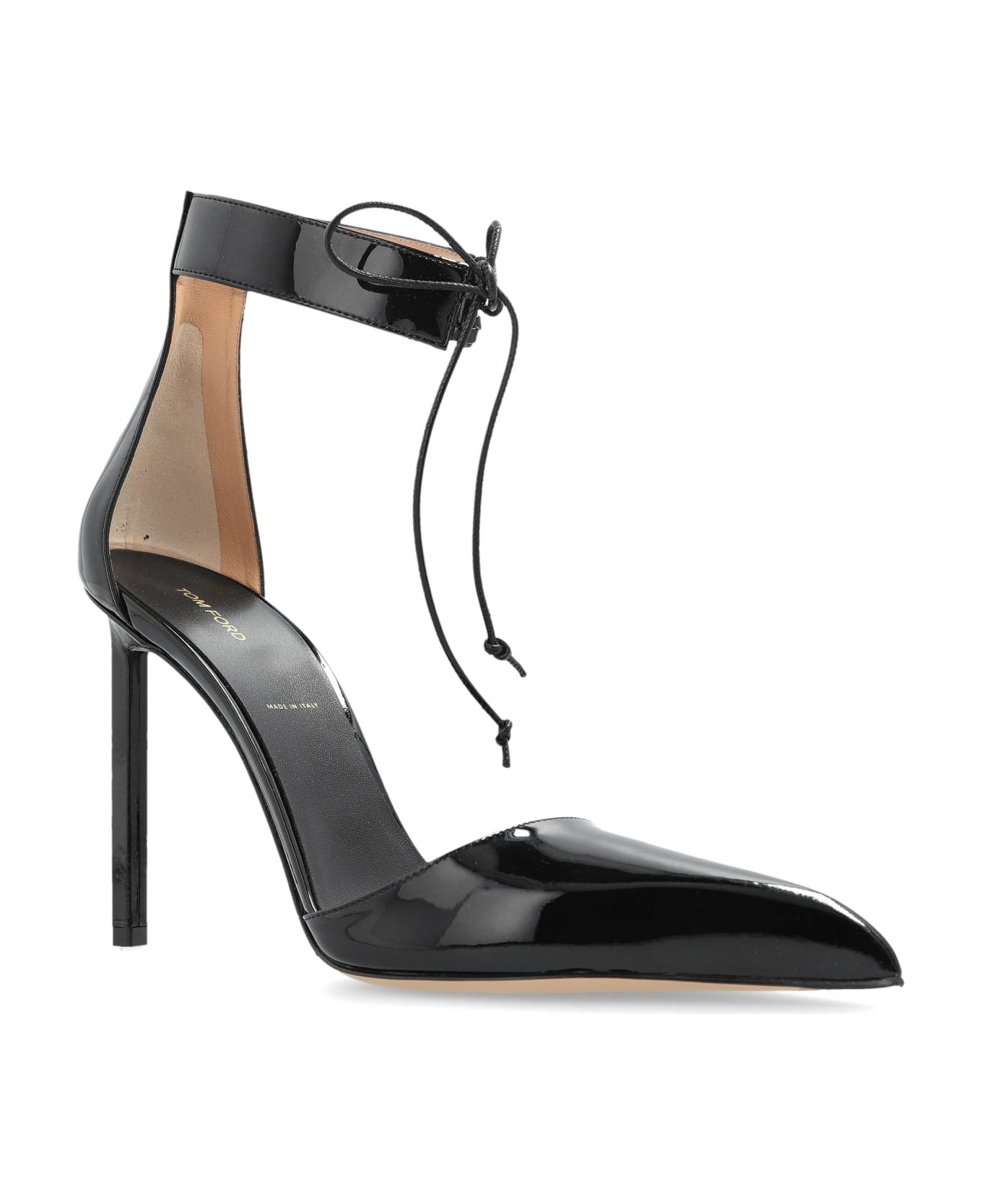 Tom Ford Leather High-heeled Shoes - Black