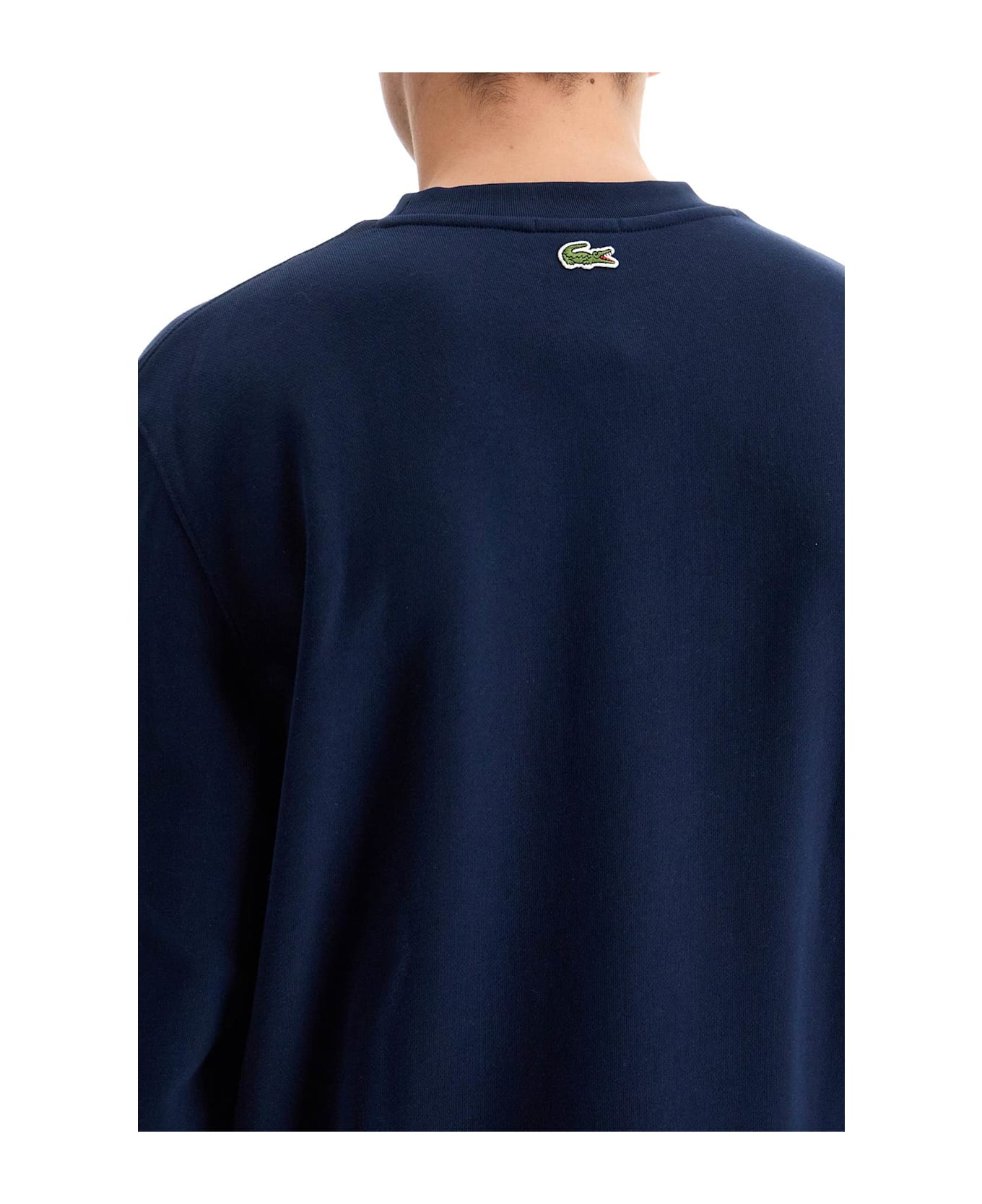 Lacoste Classic Fit Crewneck Sweatshirt - NAVY (Blue)