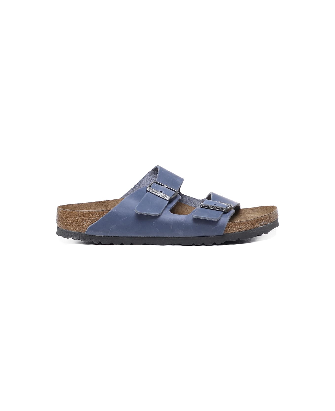 Birkenstock Ariziona Sandals With Dusty Blue Metal Buckle - Dusty blue その他各種シューズ