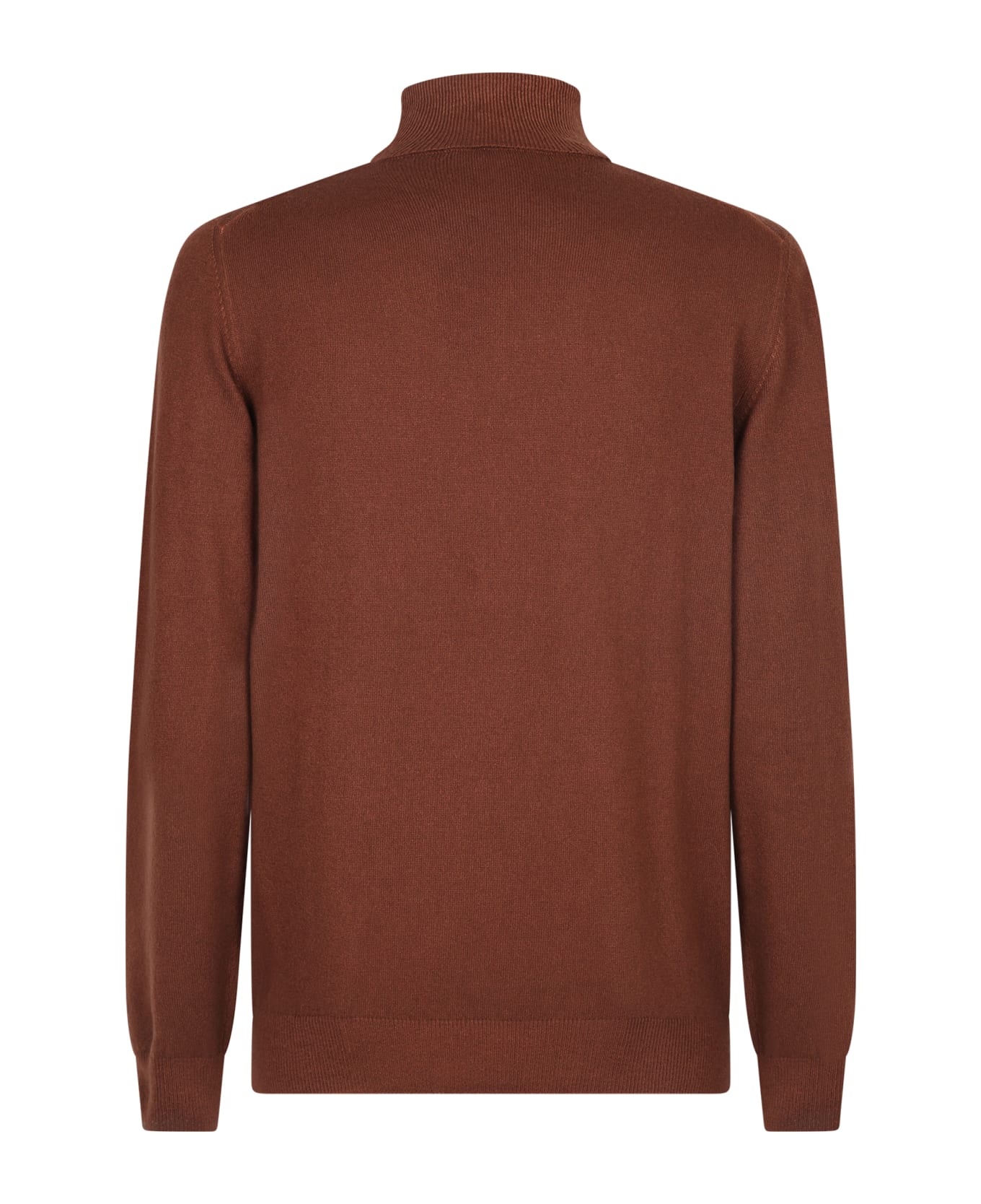 Boglioli Relaxed Fit Sweater - Brown ニットウェア