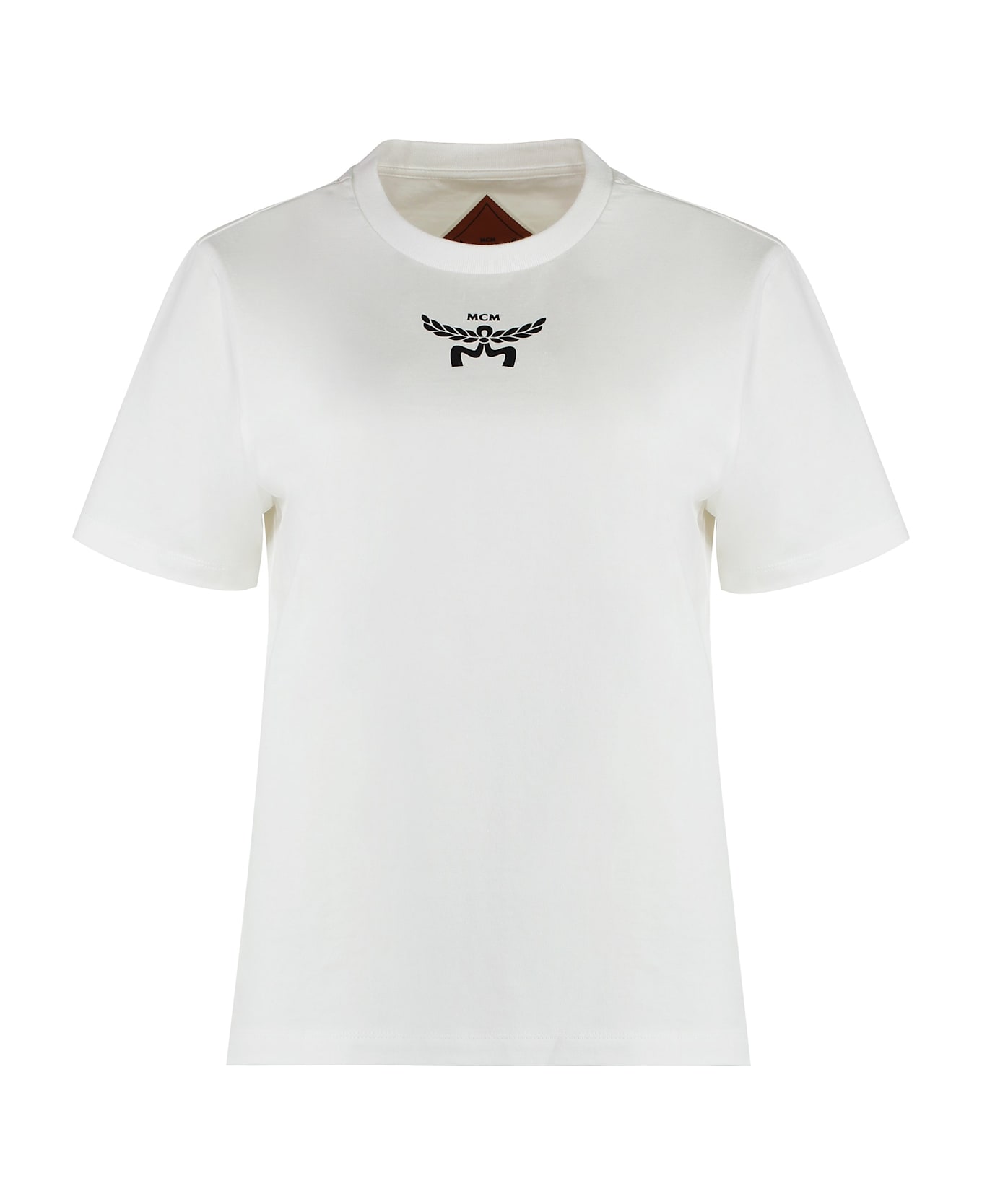 MCM Cotton Crew-neck T-shirt - White