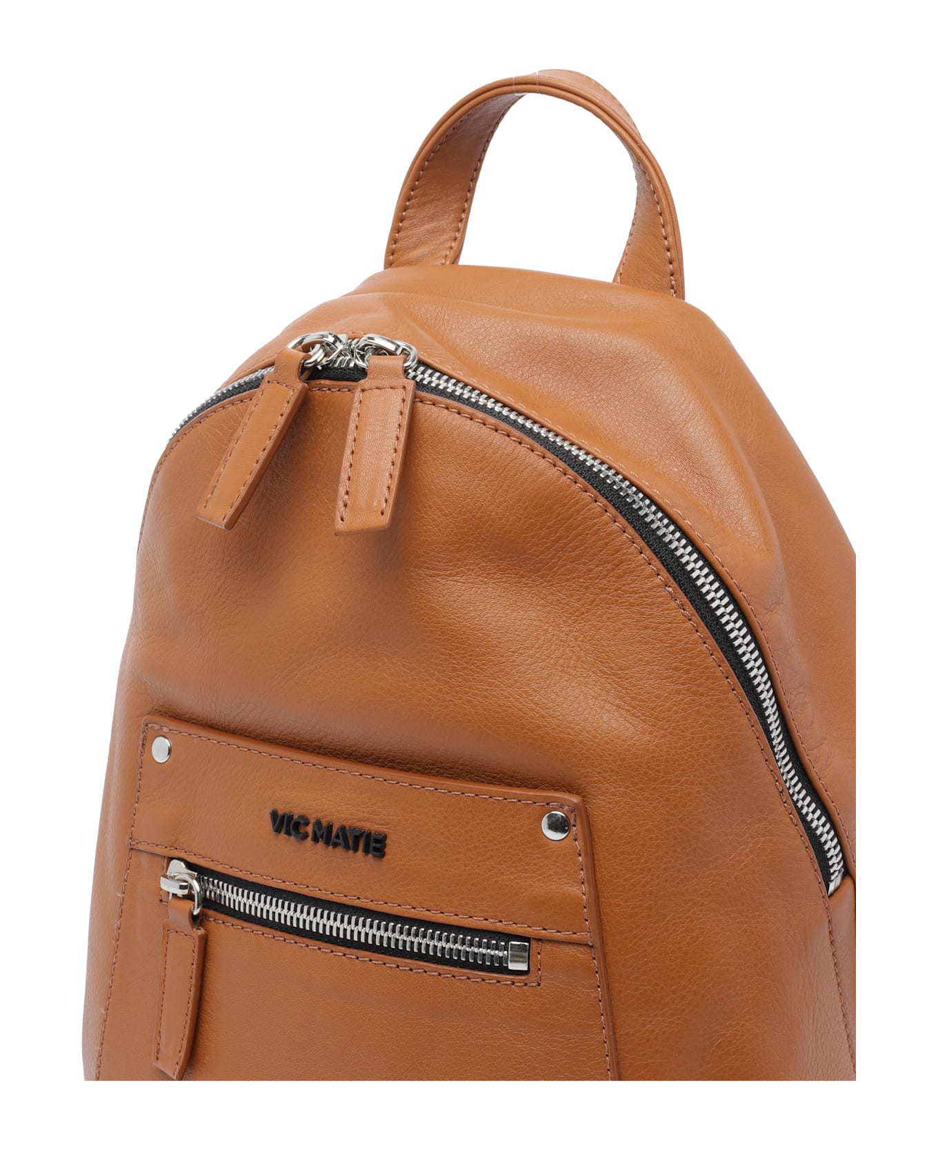 Vic Matié Travel Backpack - Brown