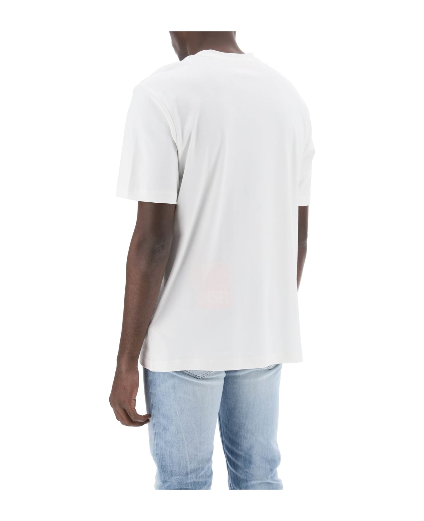 Diesel 't-just-doval-pj' T-shirt - Off/white Tシャツ