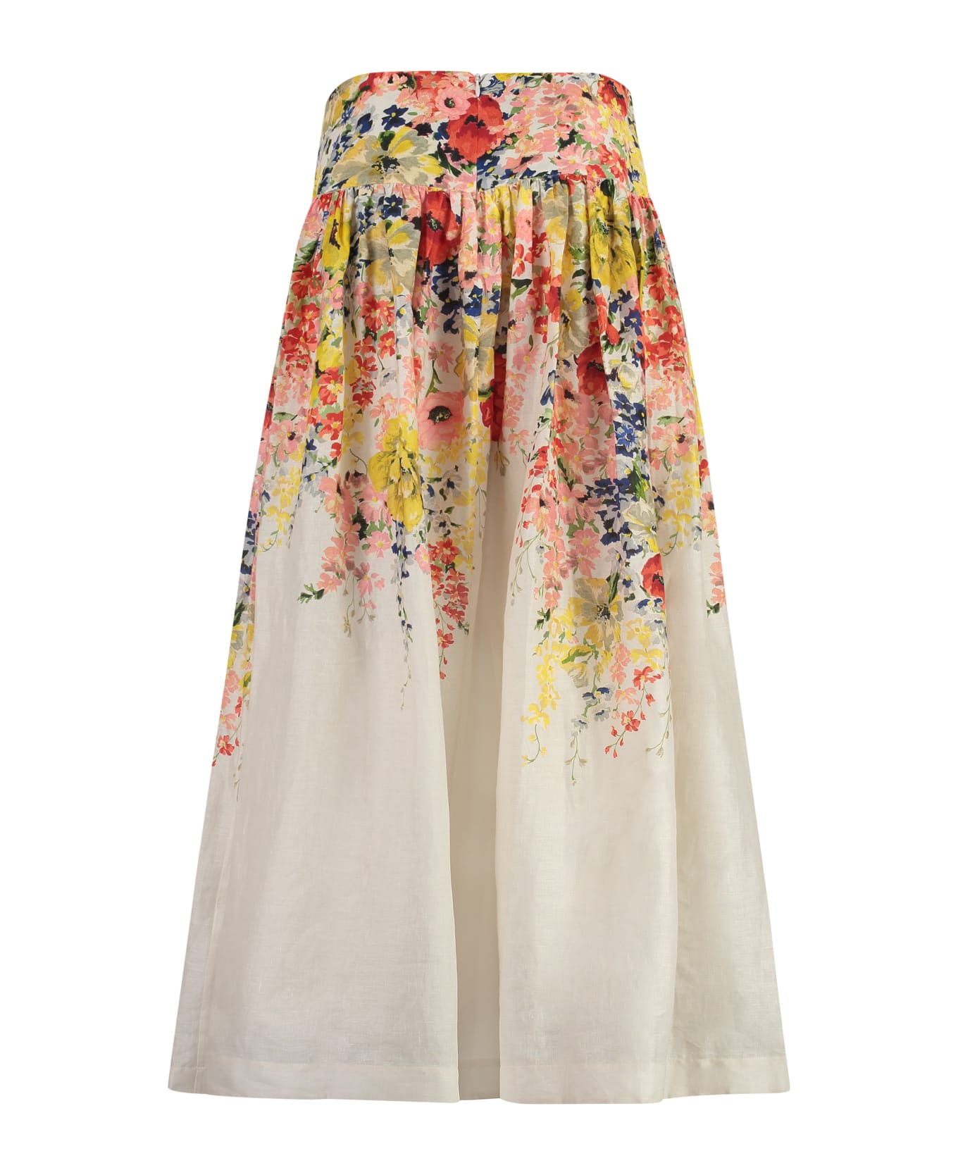 Zimmermann Alight Linen Skirt - Multicolor