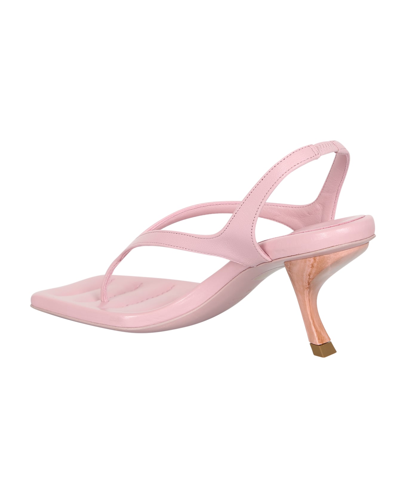 GIA BORGHINI Rosie Slingback Sandals - Pink