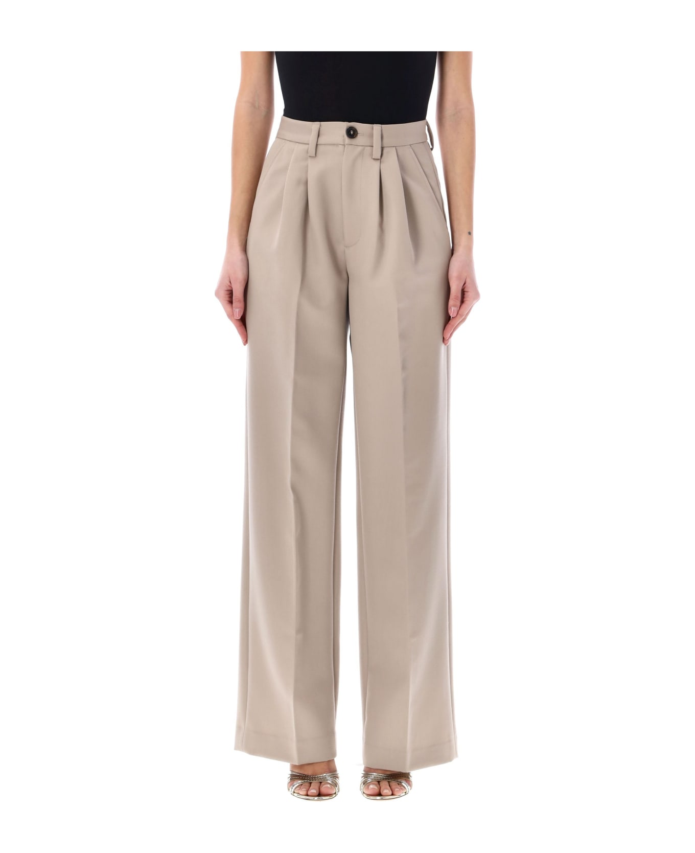Anine Bing Carrie Pant - NEUTRALS