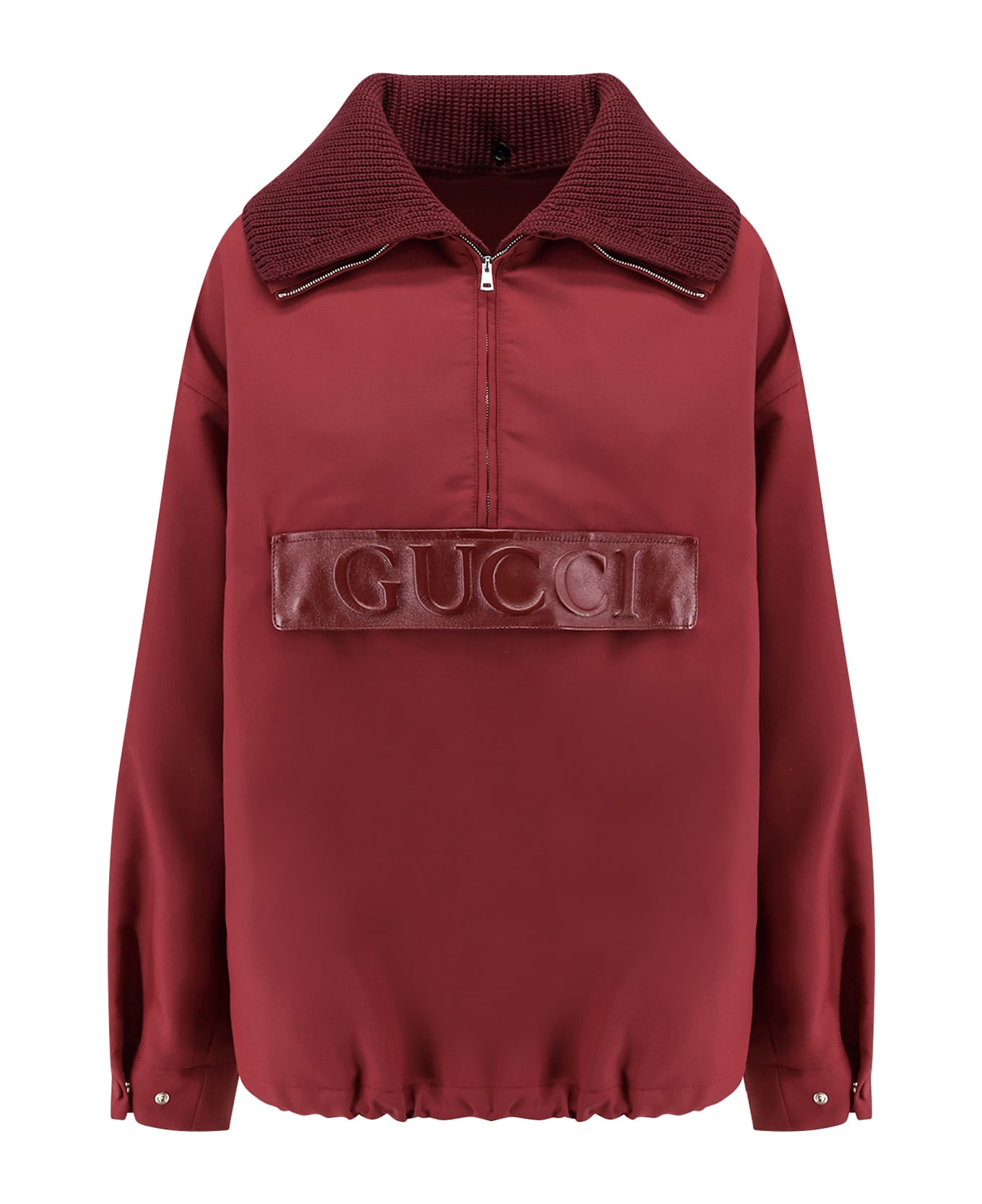 Gucci Rosso Ancora Technical Gabardine Jacket - Red