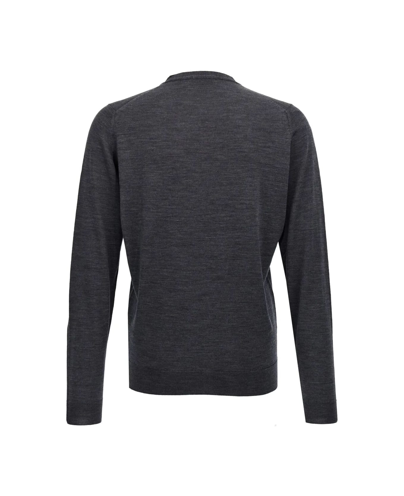John Smedley Cardigan - Charcoal