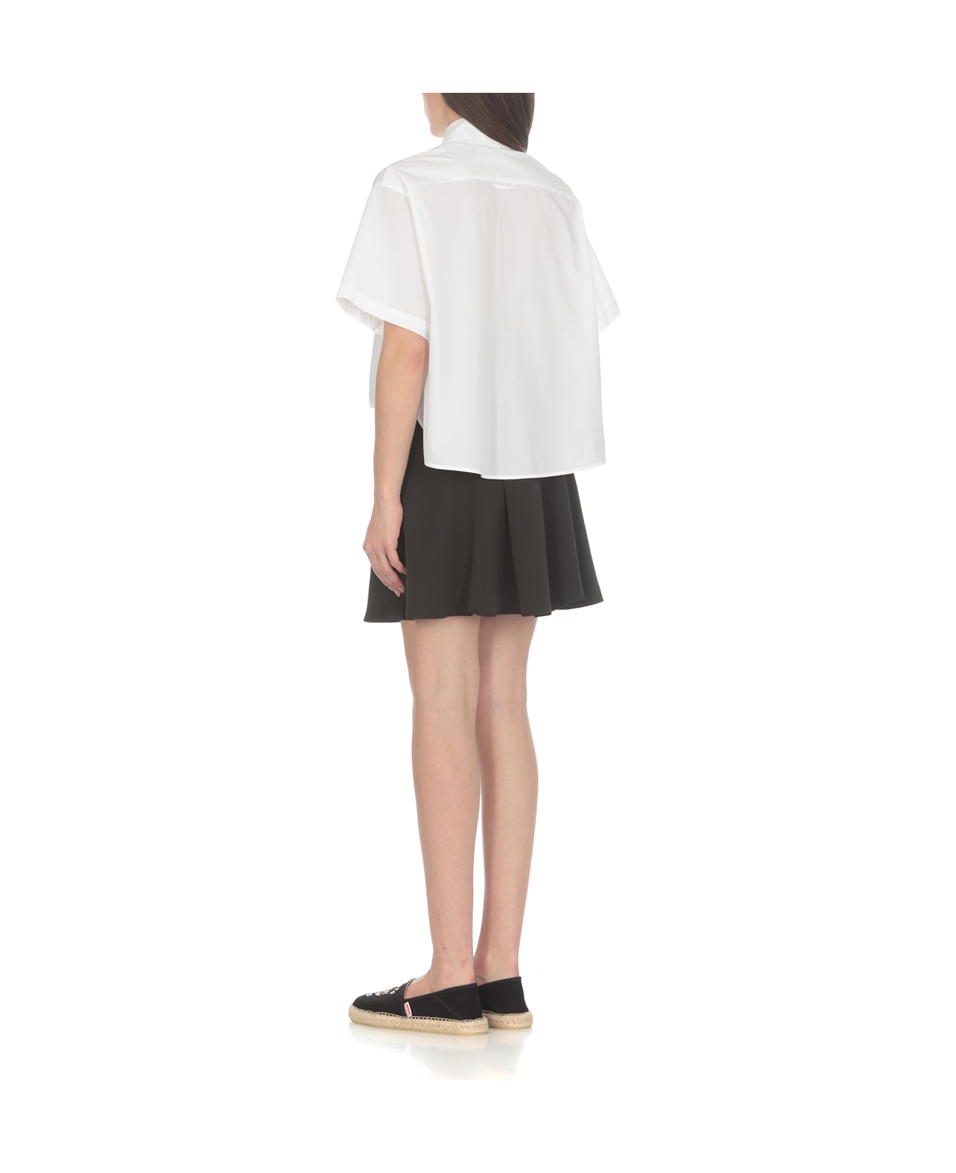 Kenzo Boke 2.0 Cropped Shirt - White シャツ