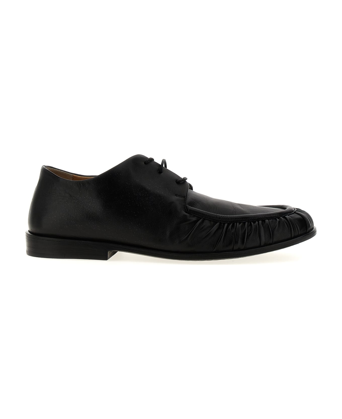 Marsell 'mocassino' Lace Up Shoes - Black   ローファー＆デッキシューズ