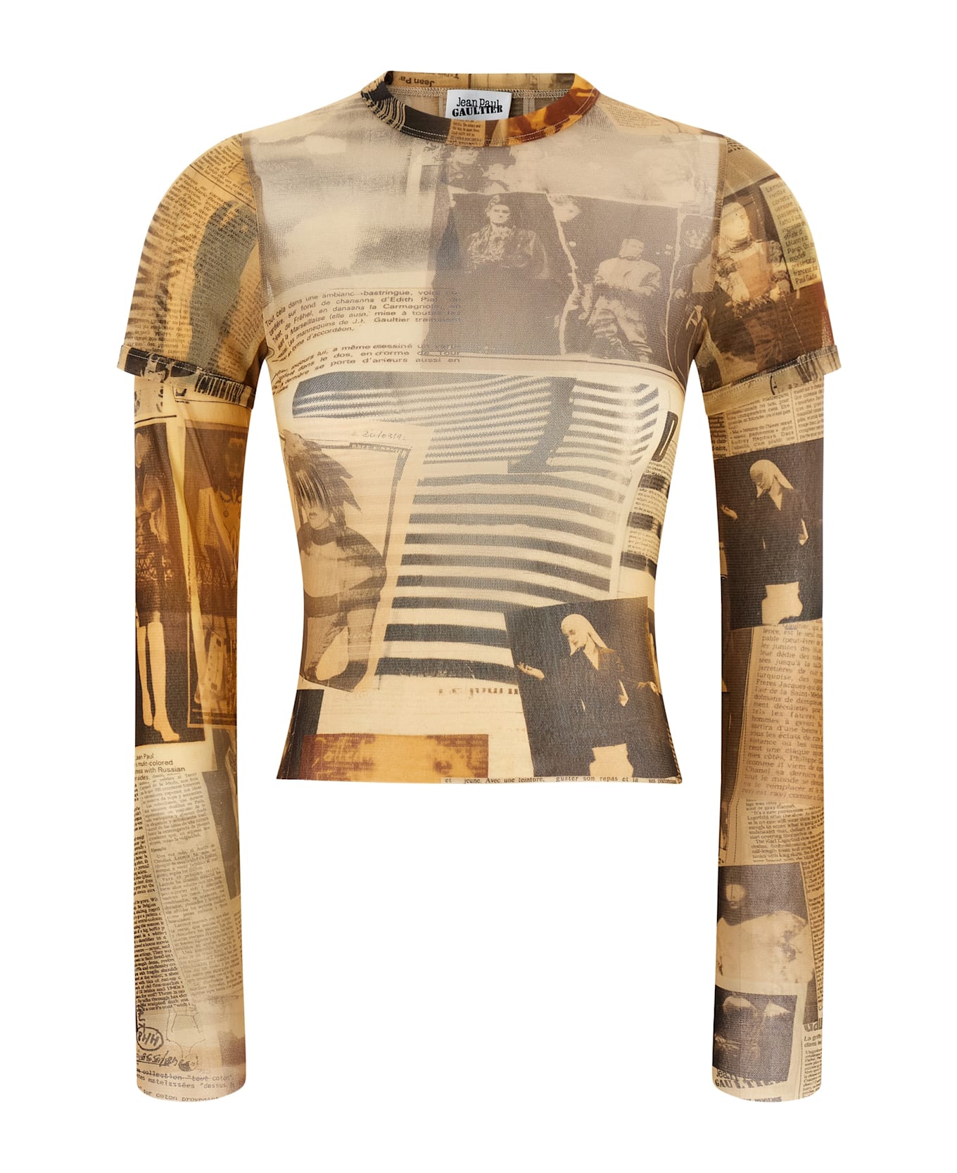 Jean Paul Gaultier 'the Journal Double Baby' T-shirt - Multicolor