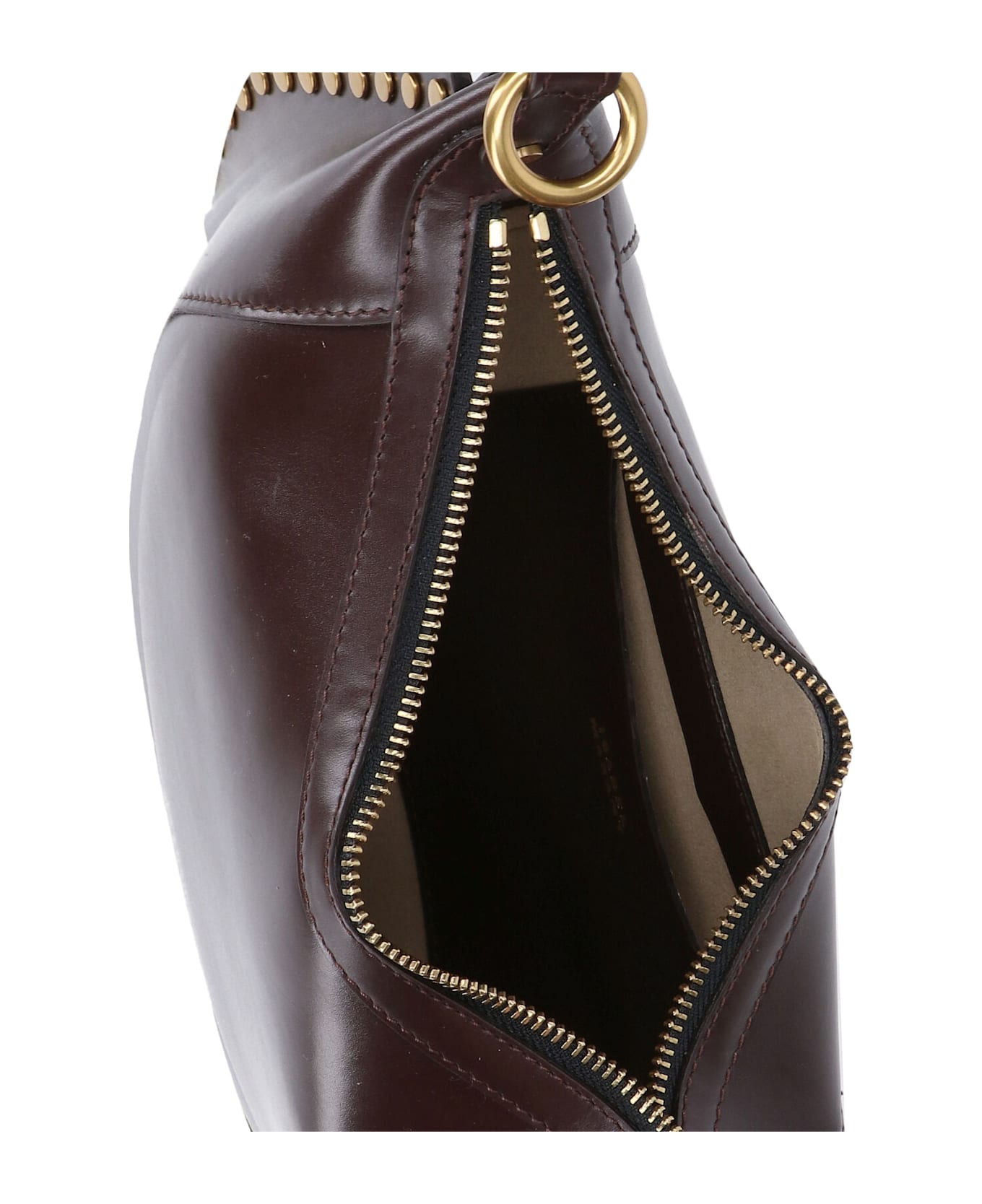 Isabel Marant 
naoko
 Shoulder Bag - CHOCOLATE