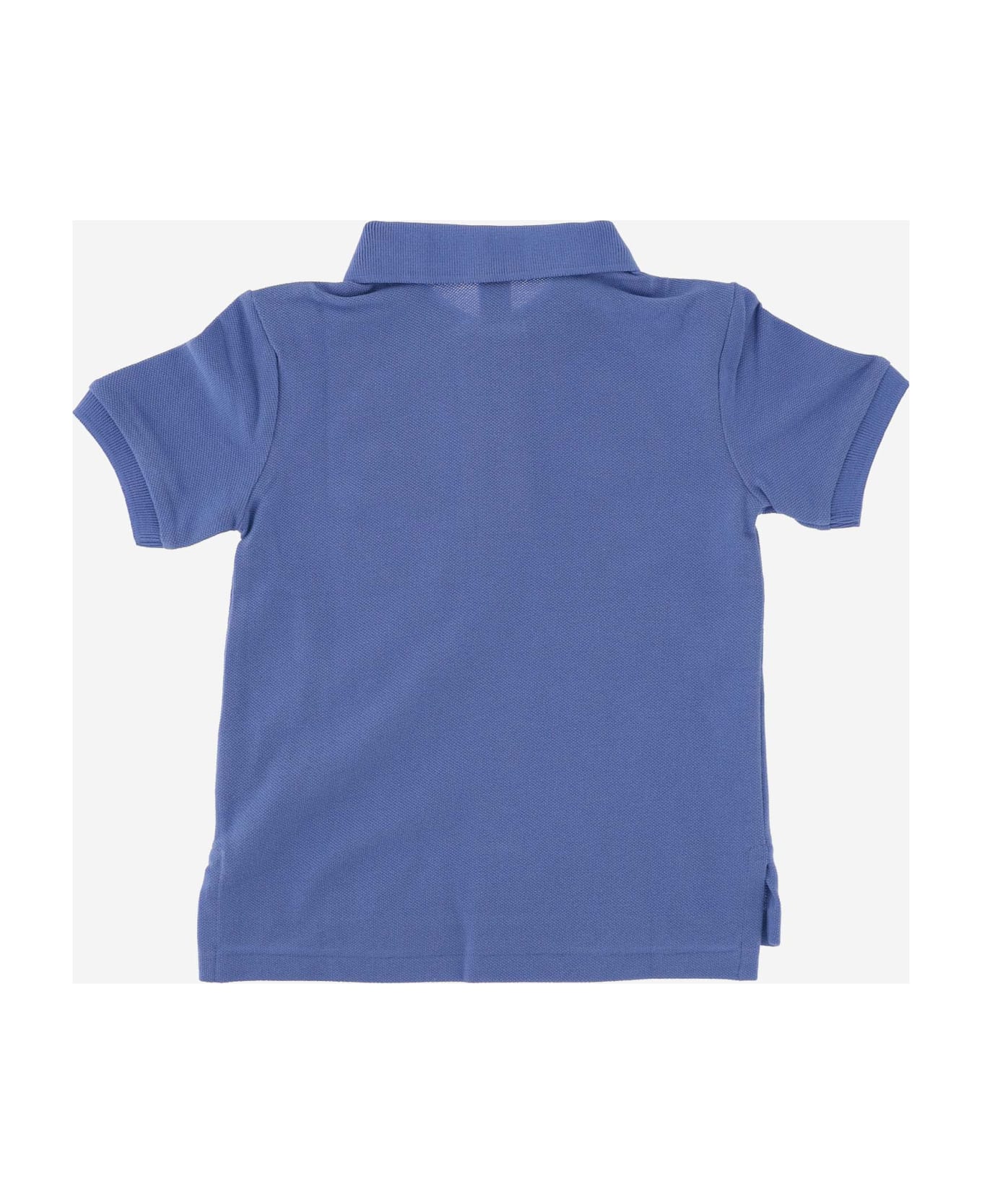 Polo Ralph Lauren Logo Cotton Polo Shirt - Blue Tシャツ＆ポロシャツ