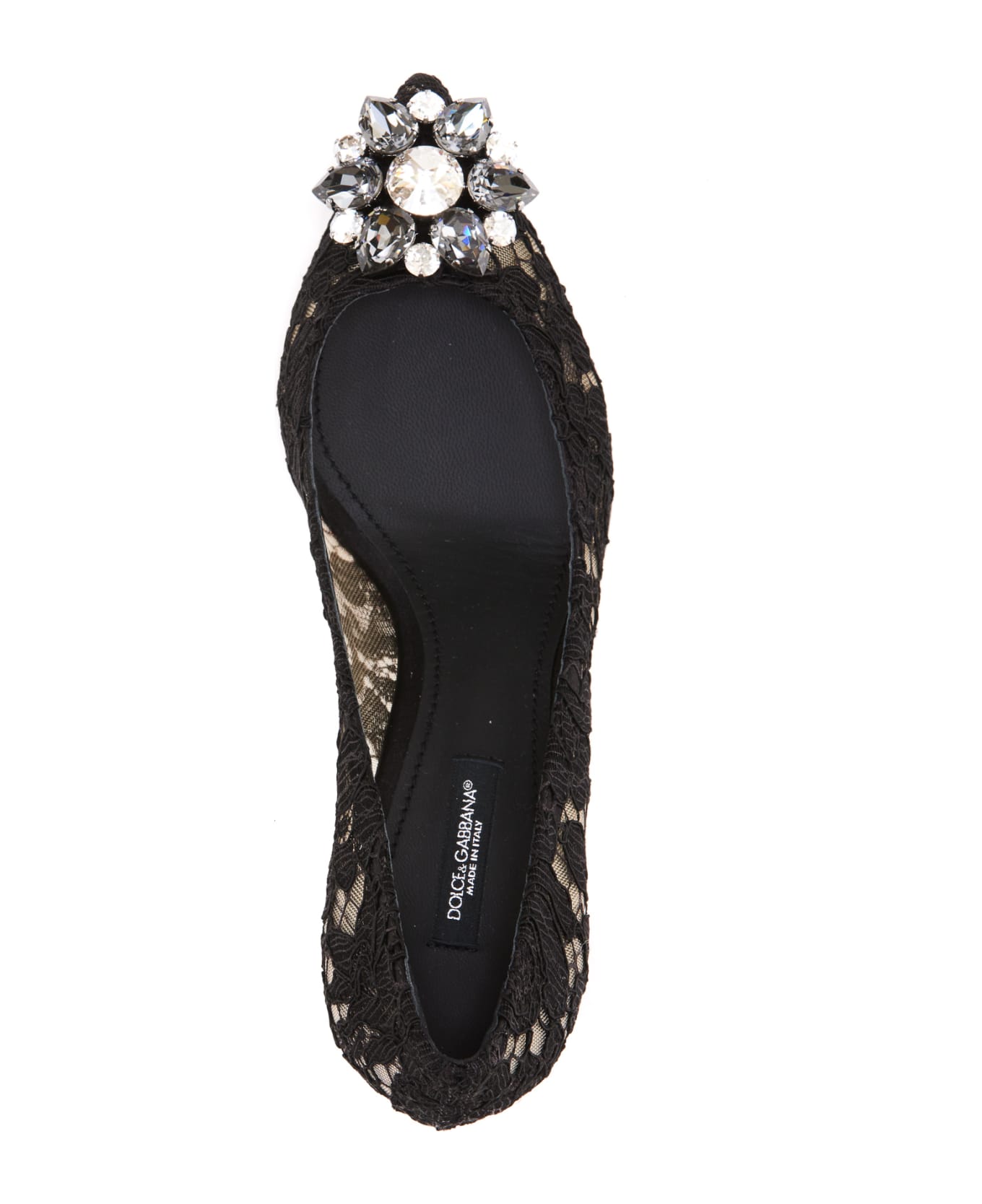 Dolce & Gabbana Taormina Lace Pumps - Nero
