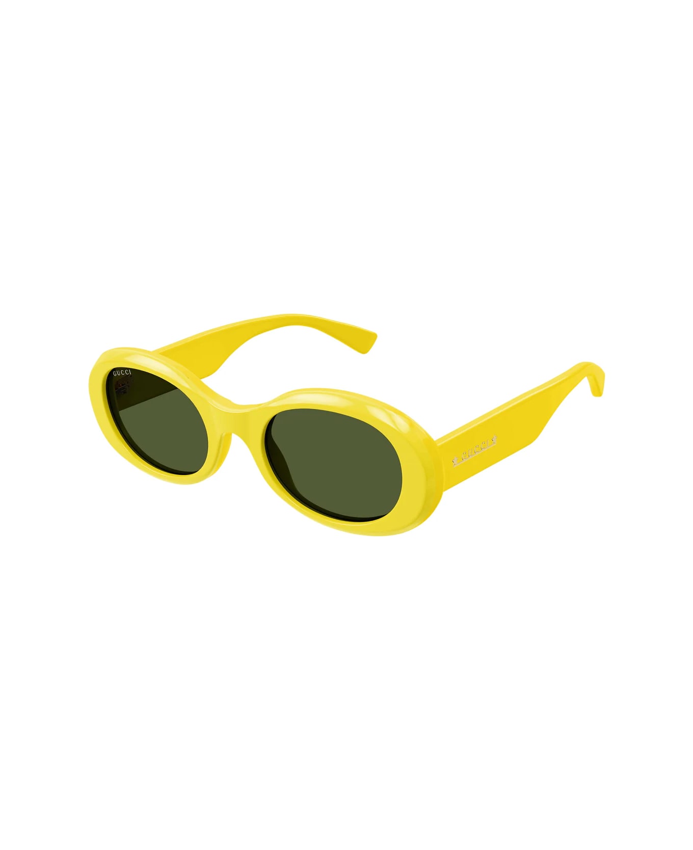 Gucci Eyewear Gg1587s Linea Lettering 004 Sunglasses - Giallo サングラス