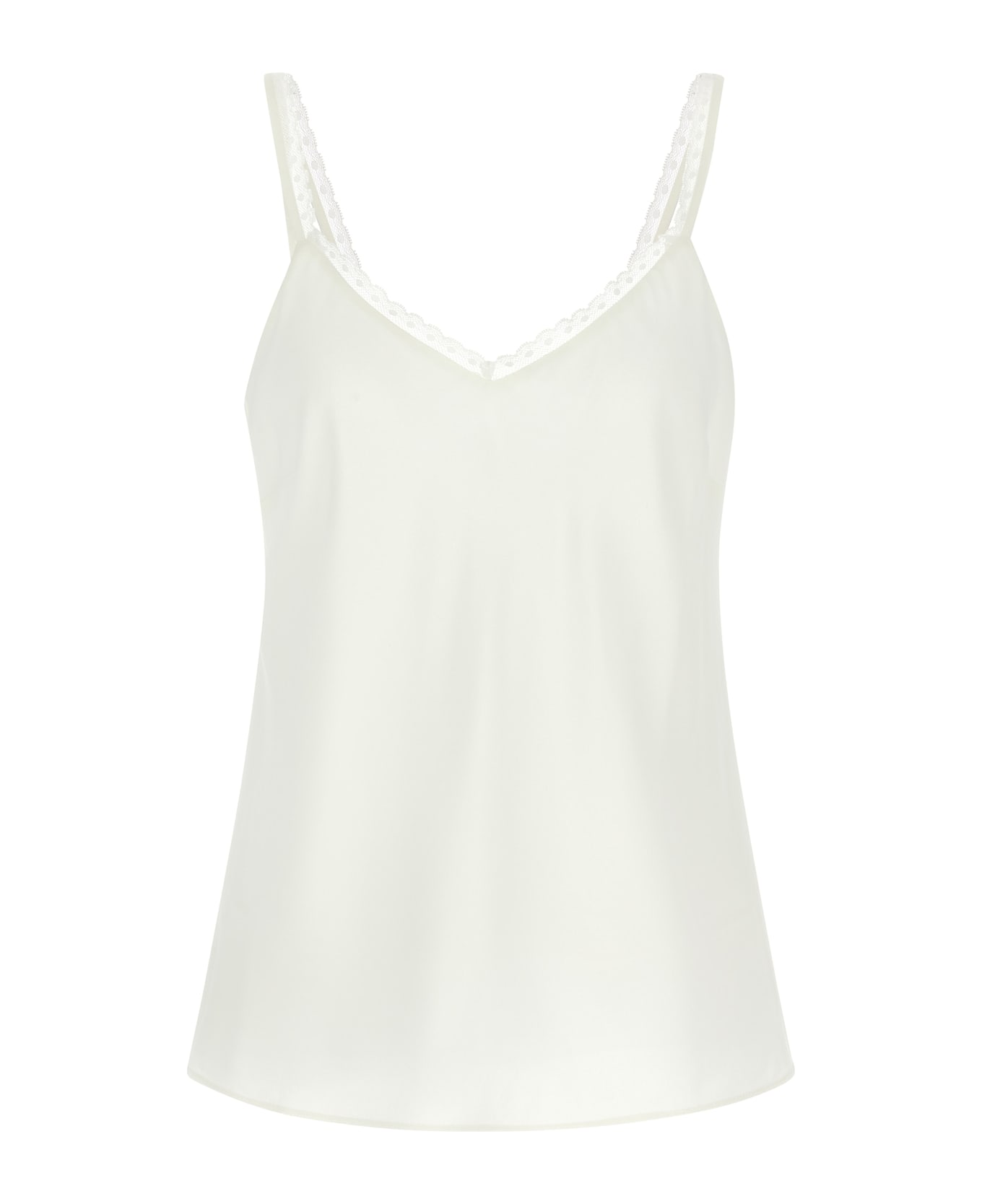 TwinSet Silk Top - White