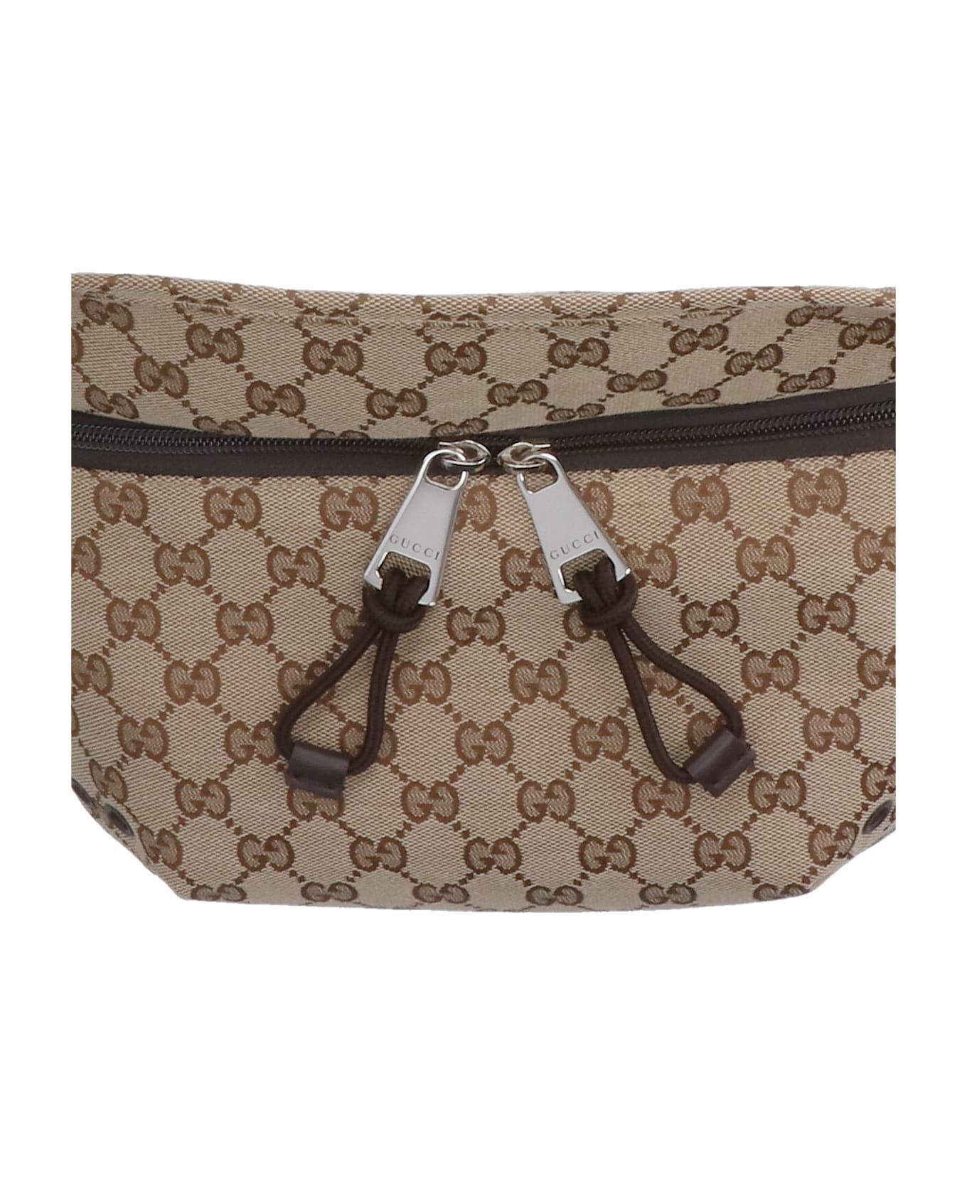 Gucci Small Fanny Pack 
gg
 - Beige