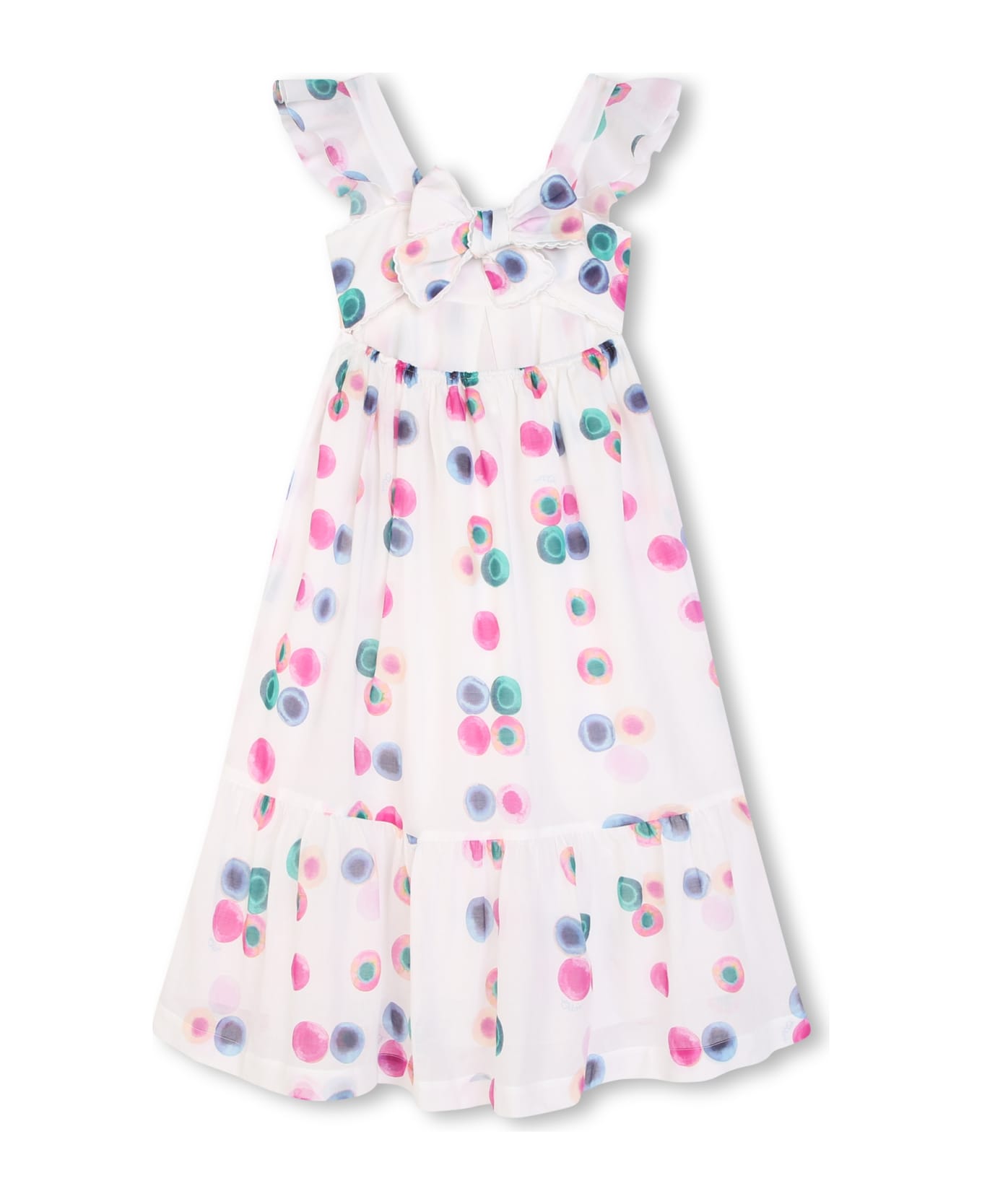 Chloé Dress With Graphic Print - Bianco