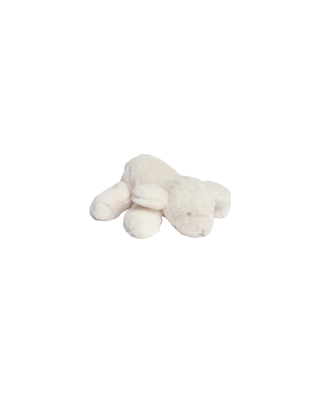 Bonpoint "chien Aimer" Plush Toy - WHITE