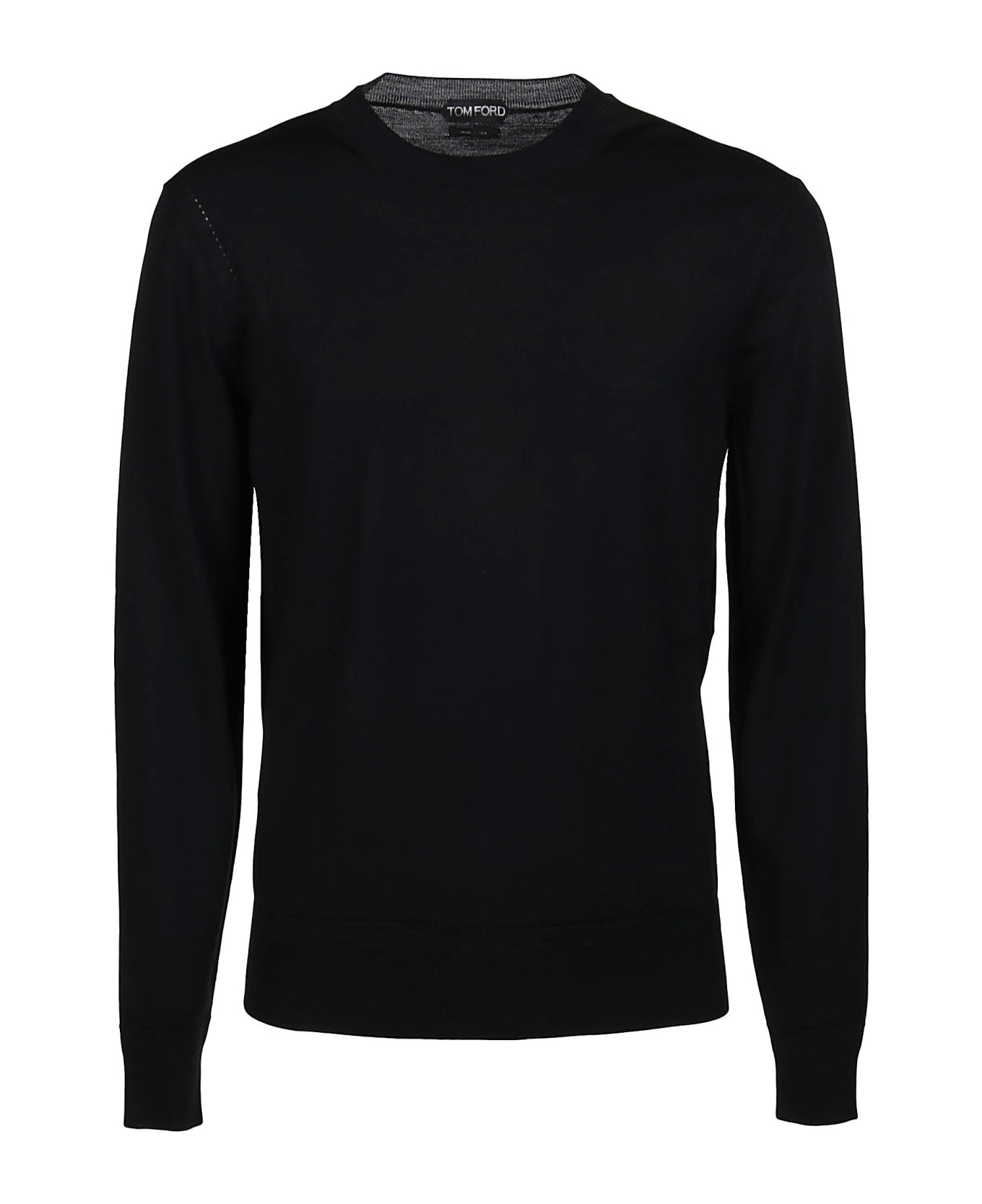 Tom Ford Fine Gauge Merino Sweater - Black