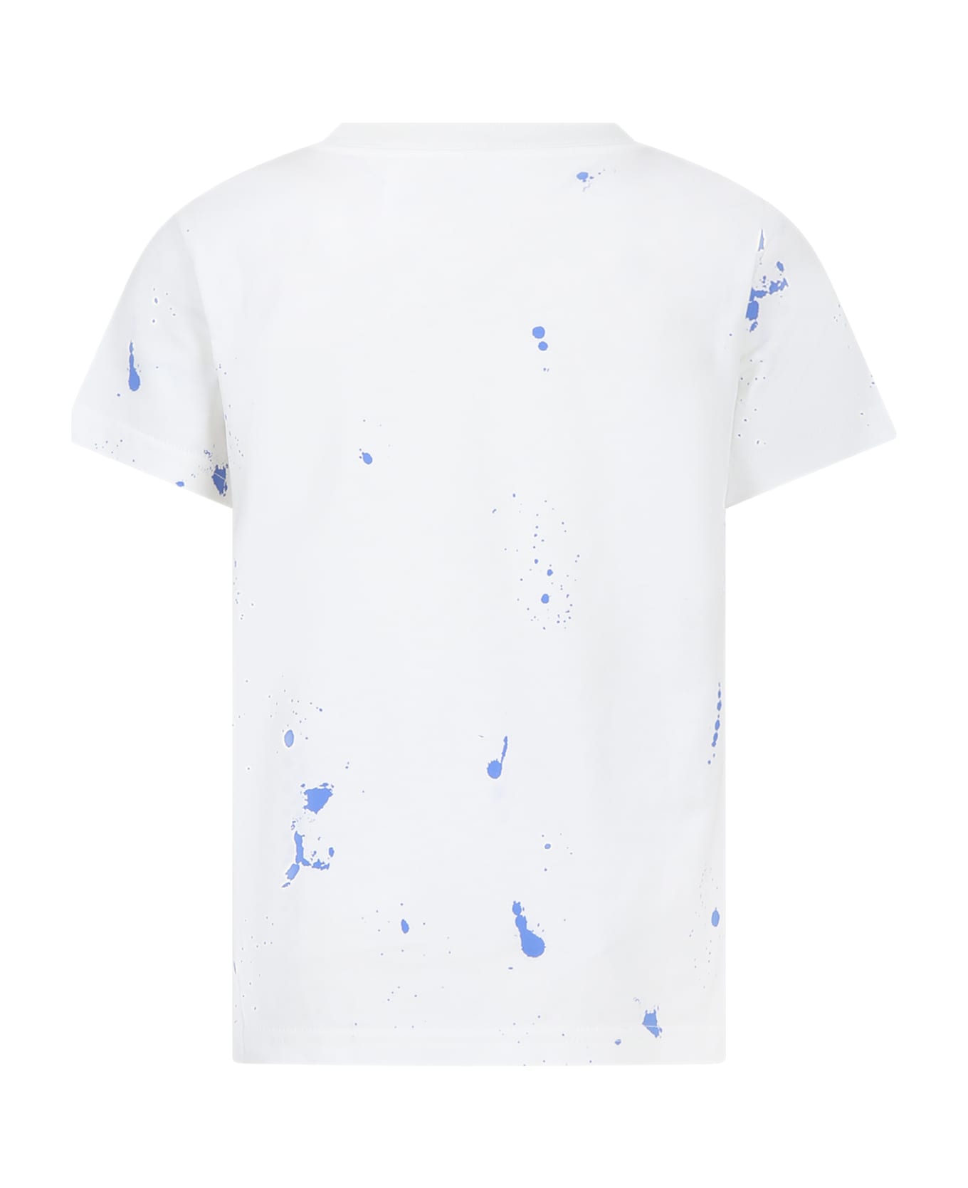 Ralph Lauren White T-shirt For Boy With Polo Bear - White