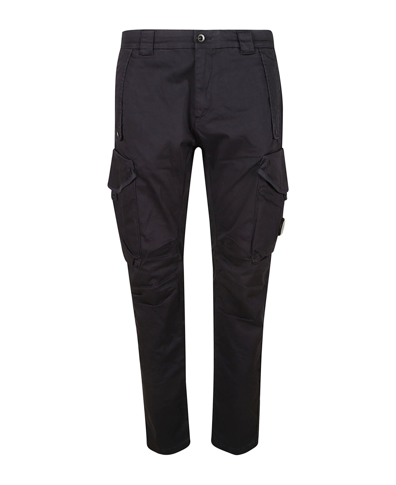 C.P. Company Cargo Buttoned Trousers - TOTAL ECLIPSE