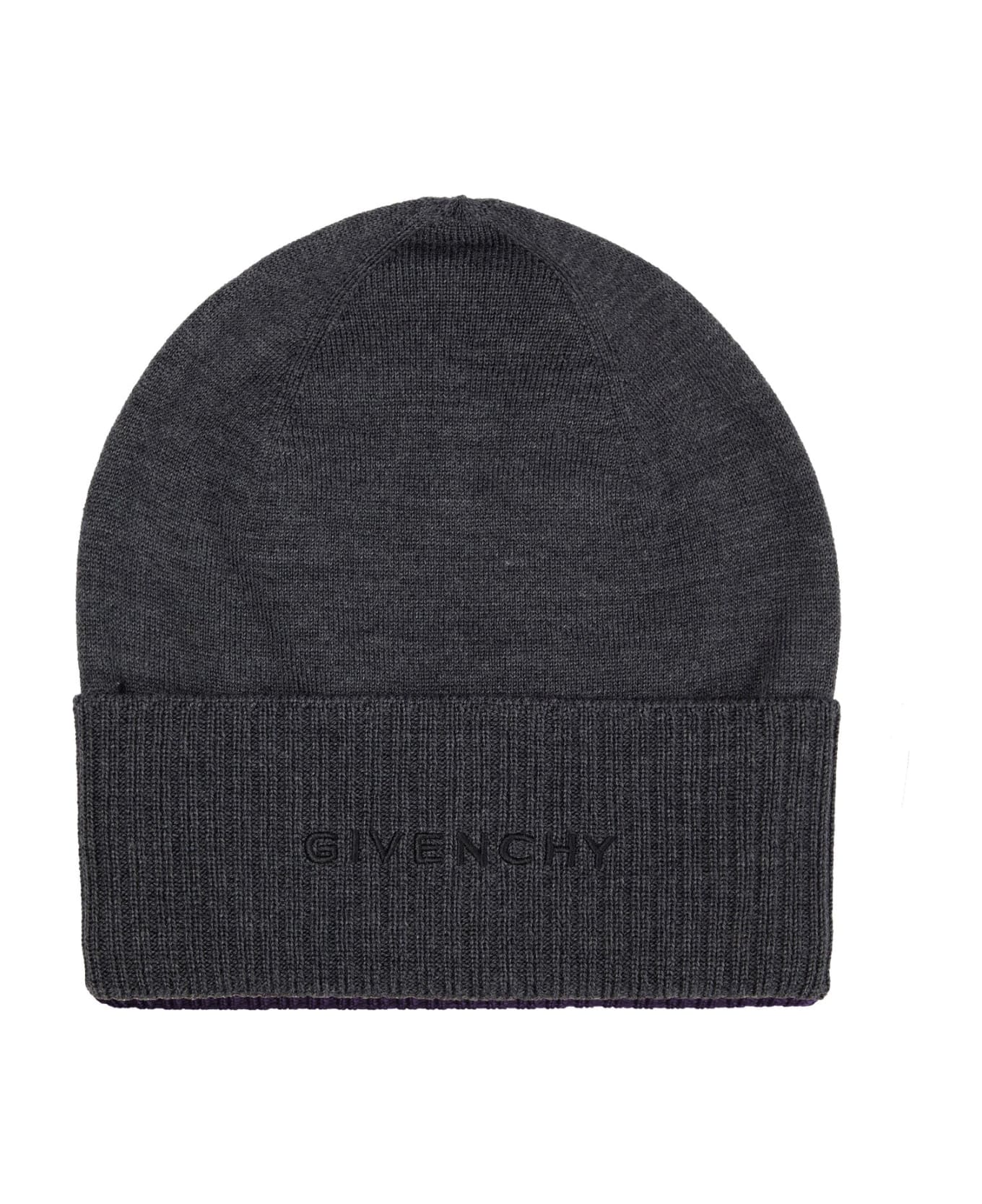 Givenchy Wool Logo Hat official - Gray