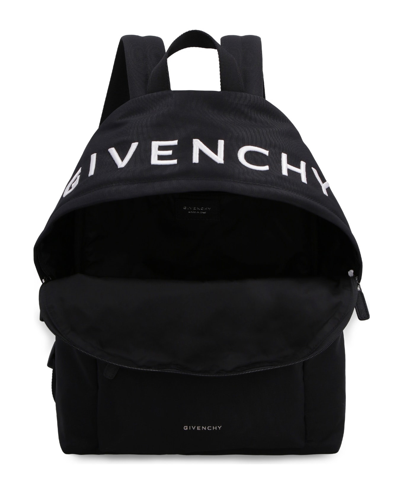 Givenchy Fabric Embroidered Backpack - Black