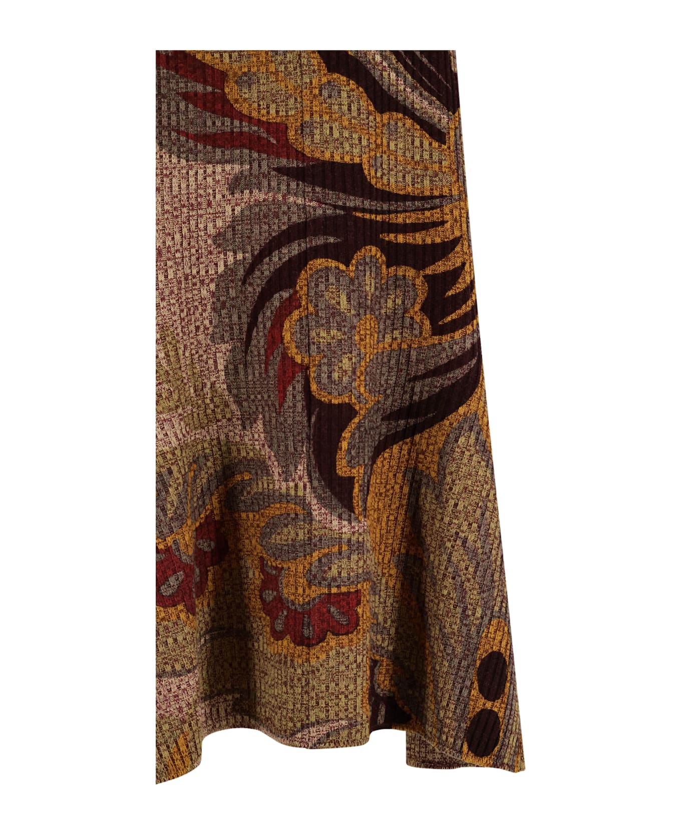 Etro Skirt To Print Floral Paisley Midi