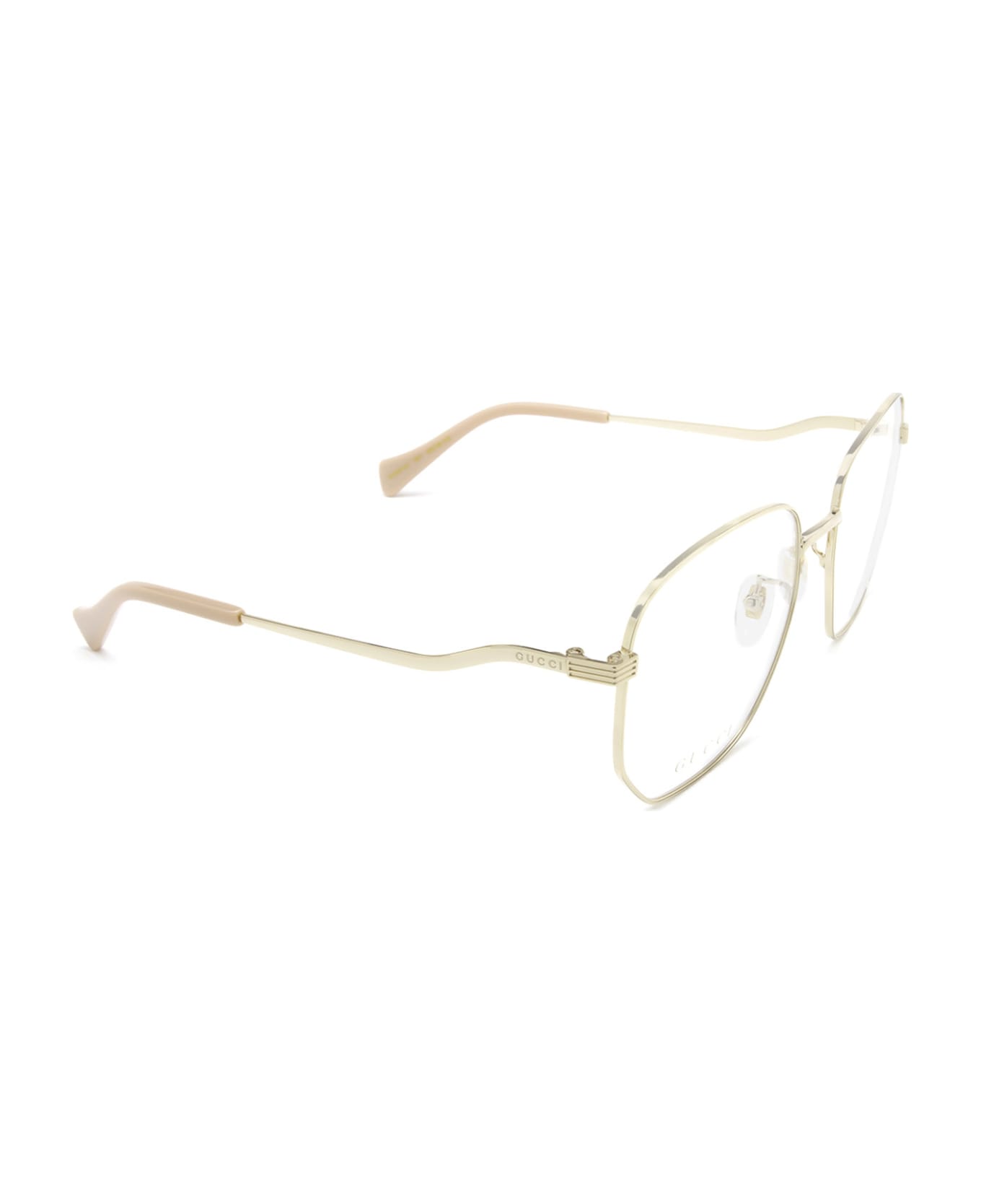 Gucci Eyewear Gg0973o Gold Glasses - Gold